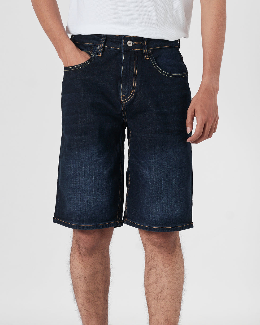 LEV Men Dark Blue Short Jeans 17.90