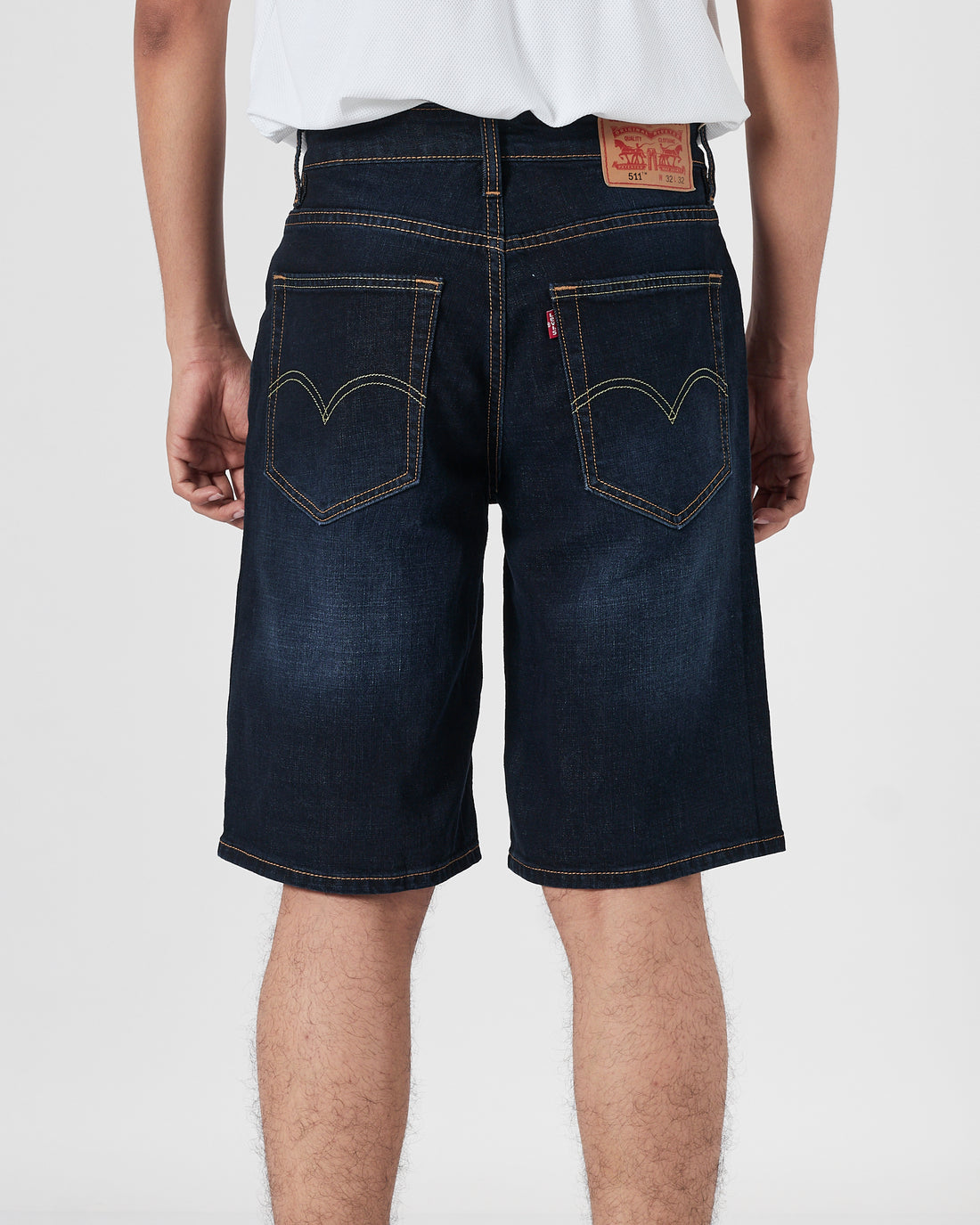 LEV Men Dark Blue Short Jeans 17.90