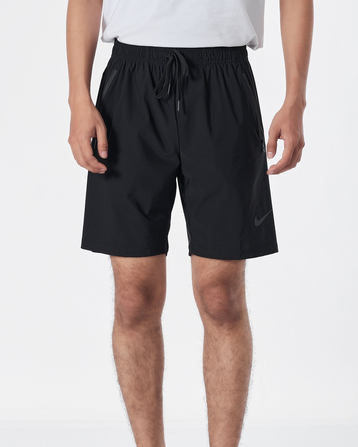 NIK Light Weight Men Black Track Shorts 13.50