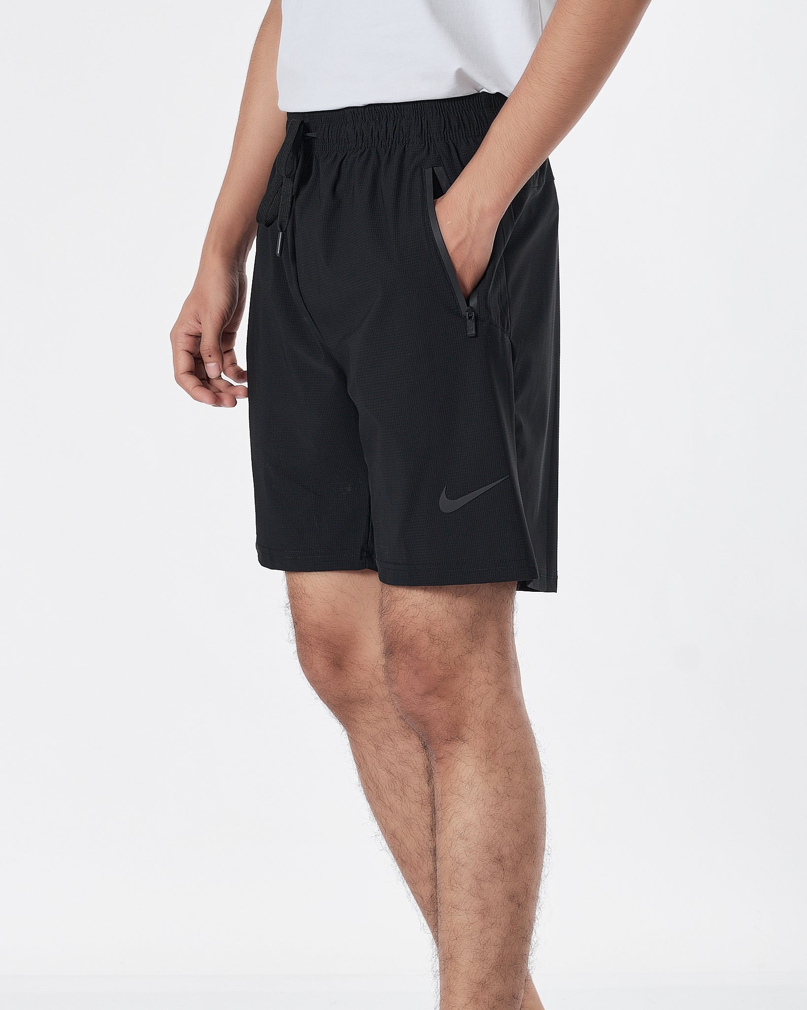 NIK Light Weight Men Black Track Shorts 13.50