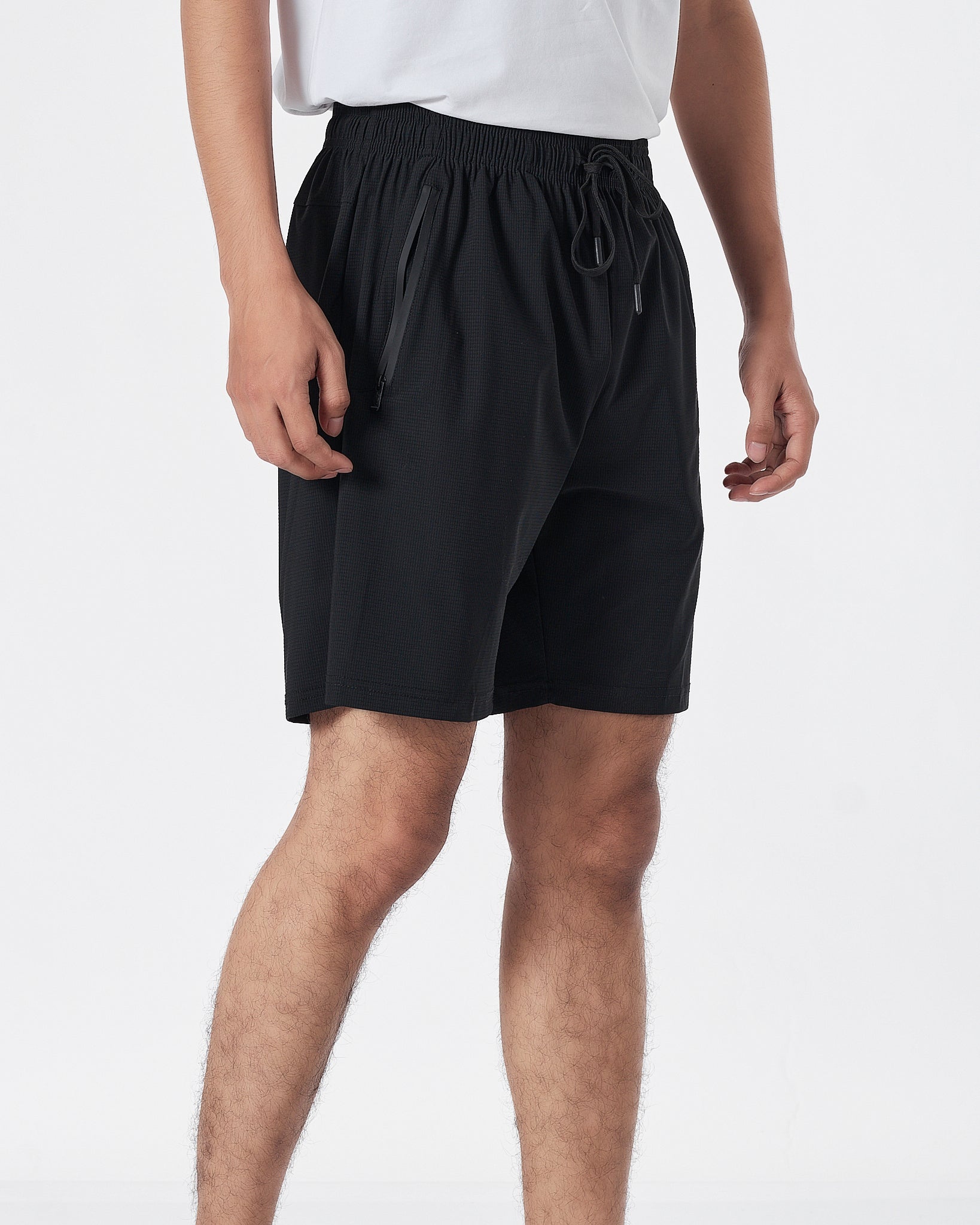 NIK Light Weight Men Black Track Shorts 13.50