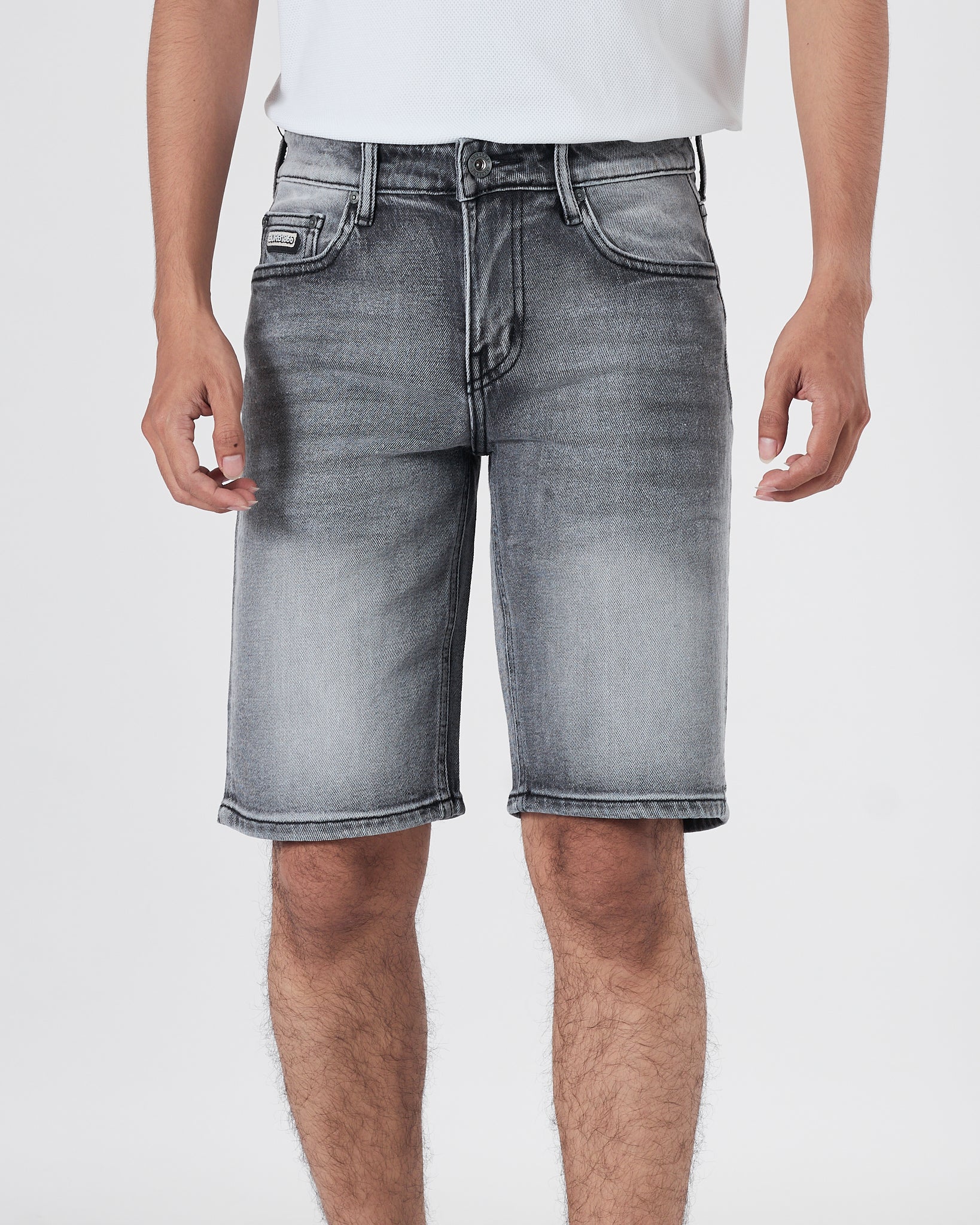 BUR Charcoal Men Short Jeans 18.90