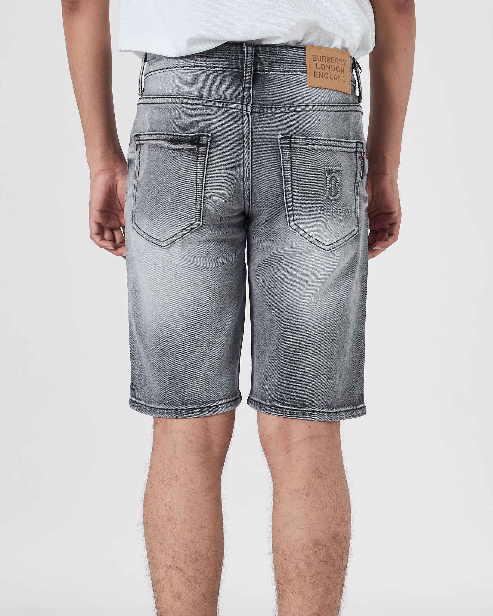 BUR Charcoal Men Short Jeans 18.90