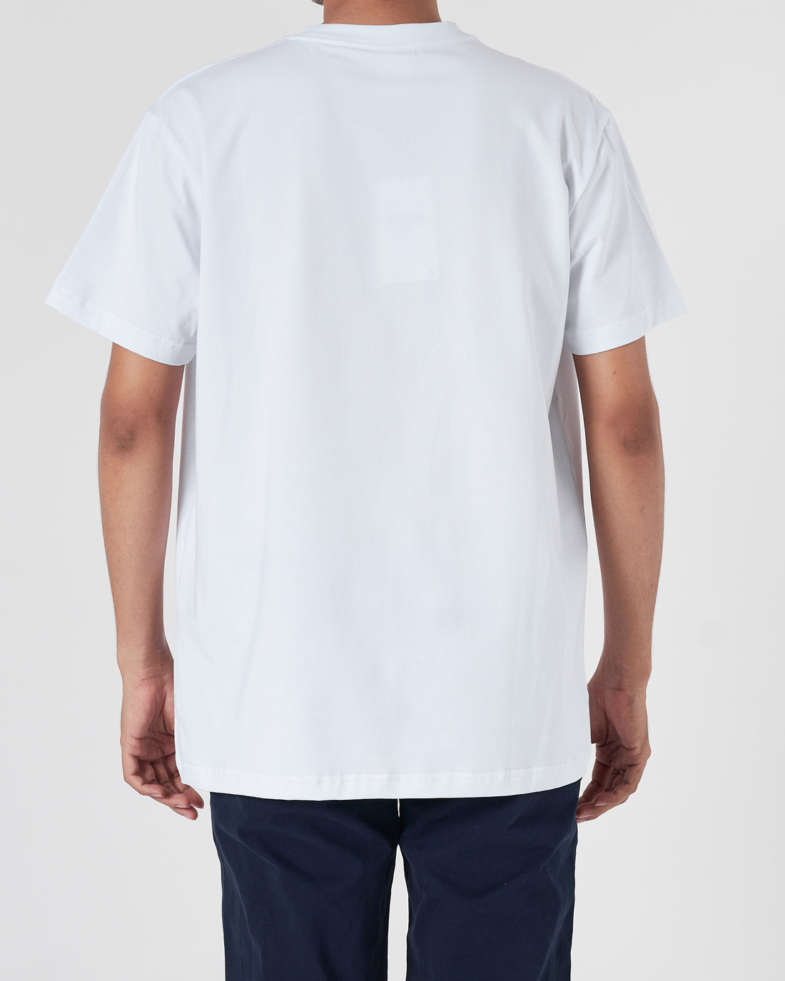 NIK Logo Printed Men White T-Shirt 15.90