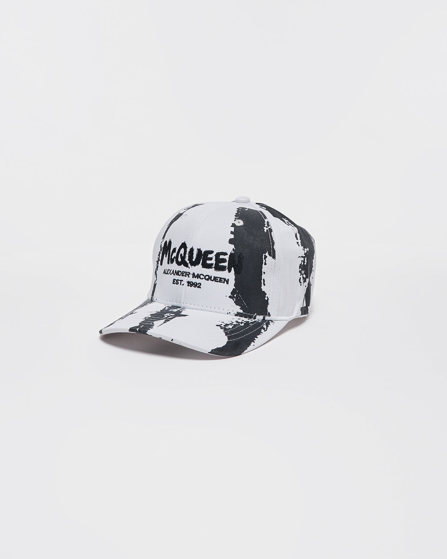 AMQ Ink Splash Black White Cap 12.90