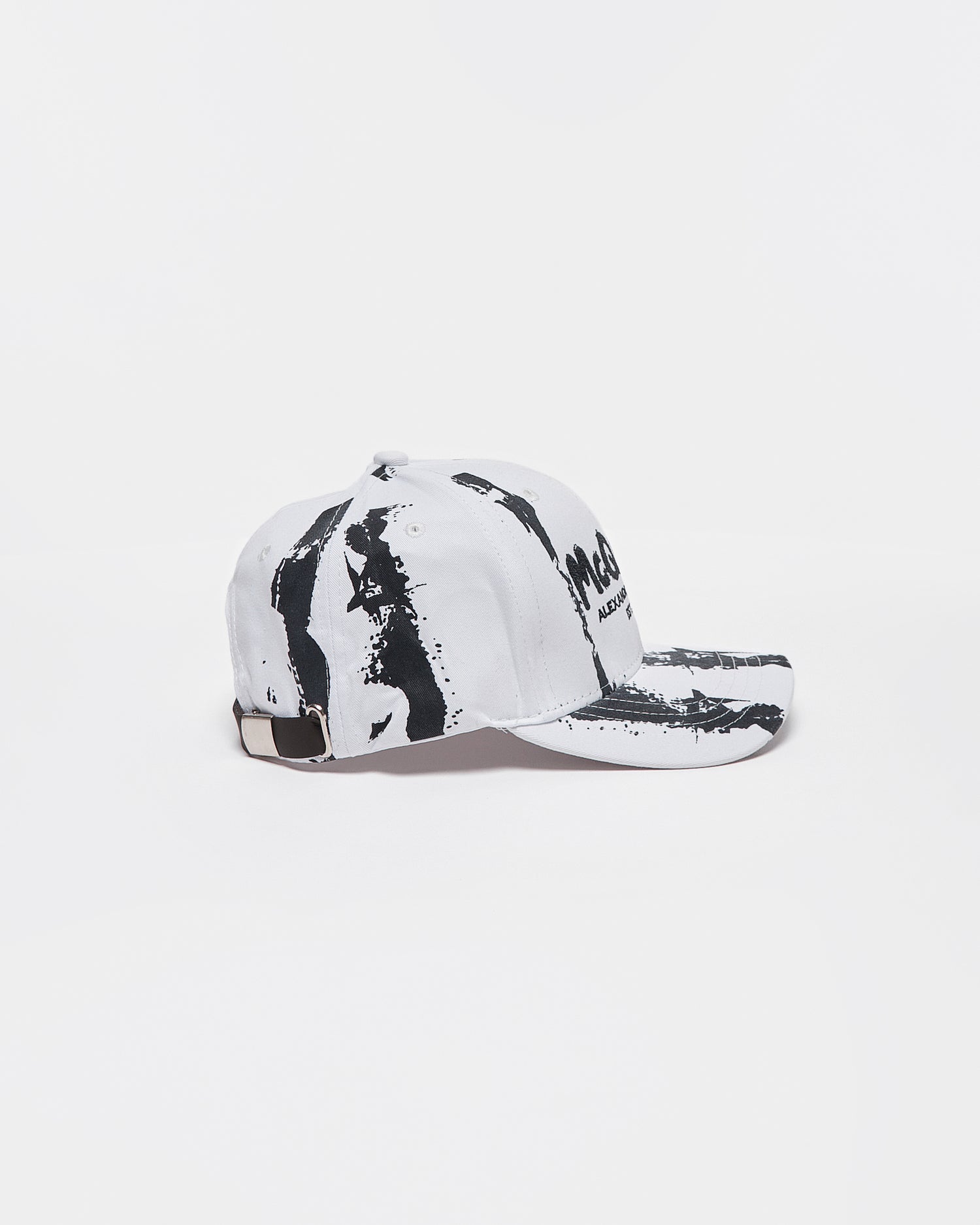 AMQ Ink Splash Black White Cap 12.90