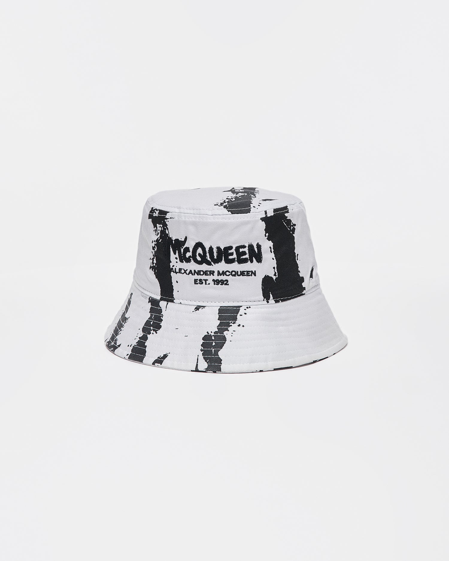 AMQ Ink Splash Black White Bucket Hat 12.90