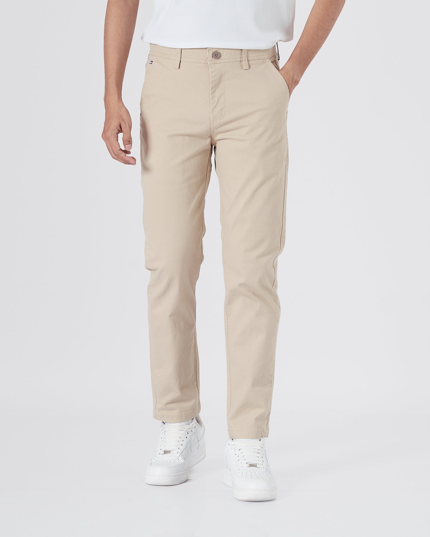 TH Plain Color Men Cream Khaki Pants 25.90