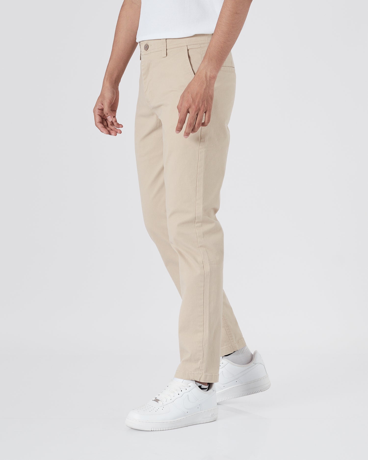 TH Plain Color Men Cream Khaki Pants 25.90