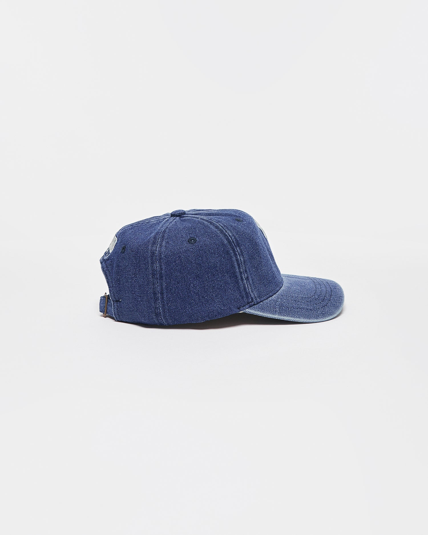 NY Logo Embroidered Blue Cap 10.90