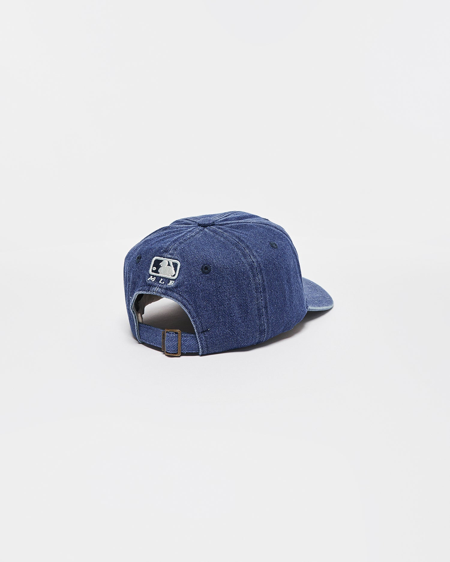 NY Logo Embroidered Blue Cap 10.90