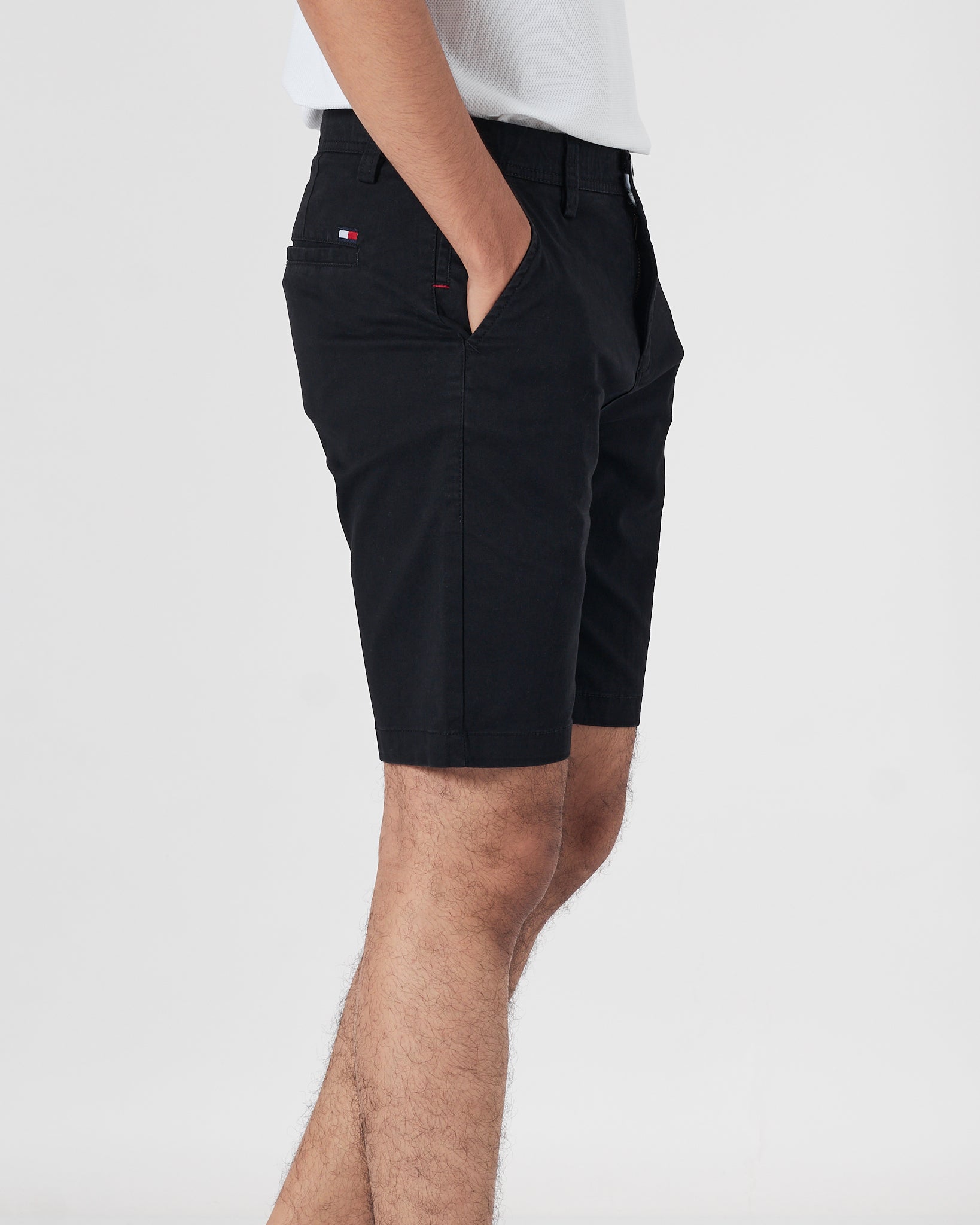 TH Plain Color Men Black Shorts 16.90