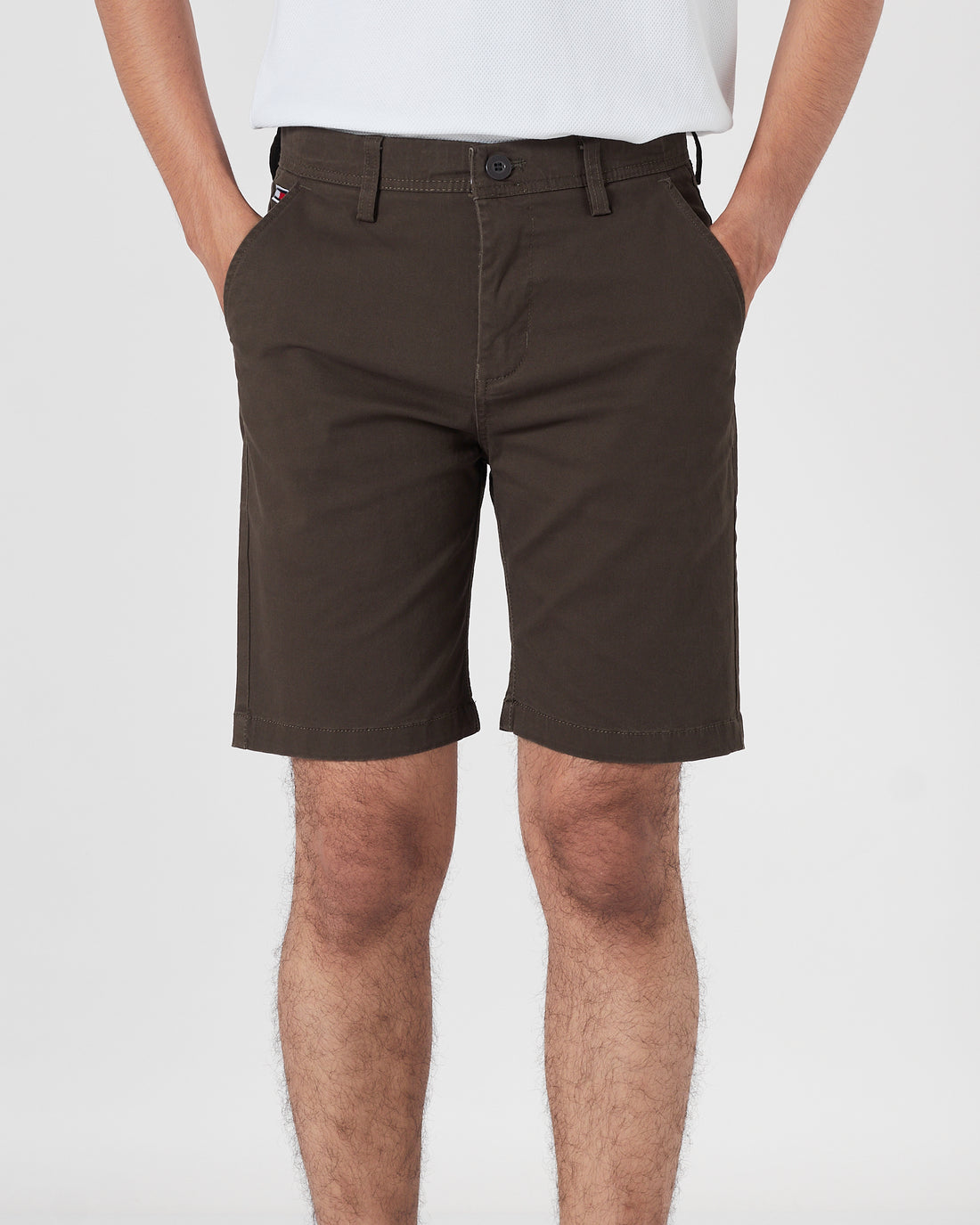 TH Plain Color Men Brown Shorts 16.90