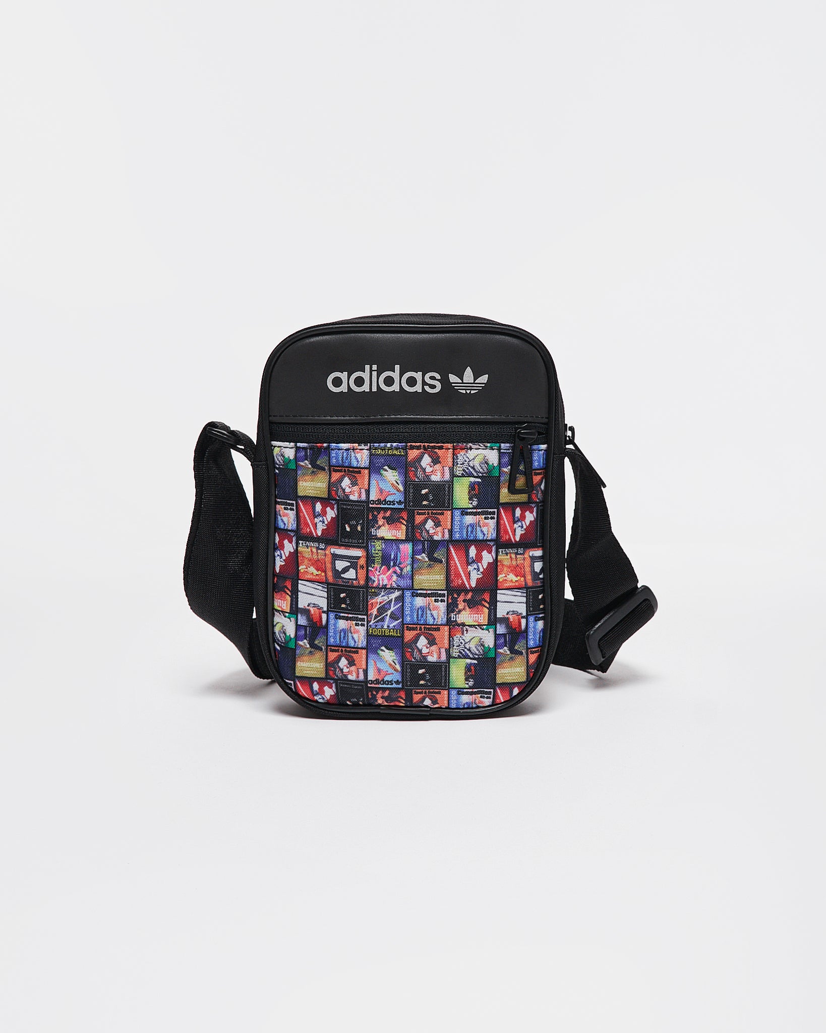 ADI Colorful Logo Over Printed Sling Bag 10.90