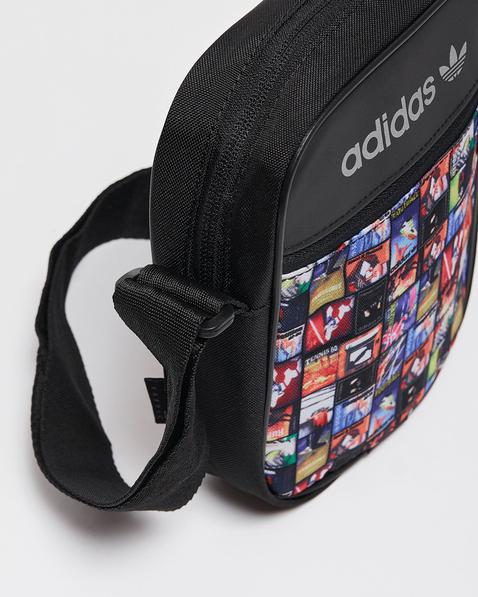 ADI Colorful Logo Over Printed Sling Bag 10.90