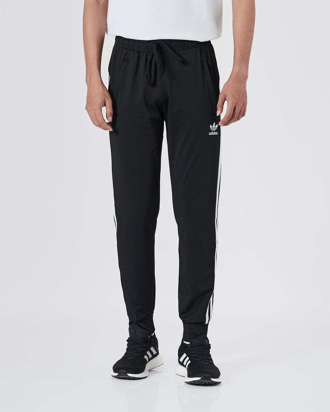 ADI 3 Striped Men Black Track Pants 15.90