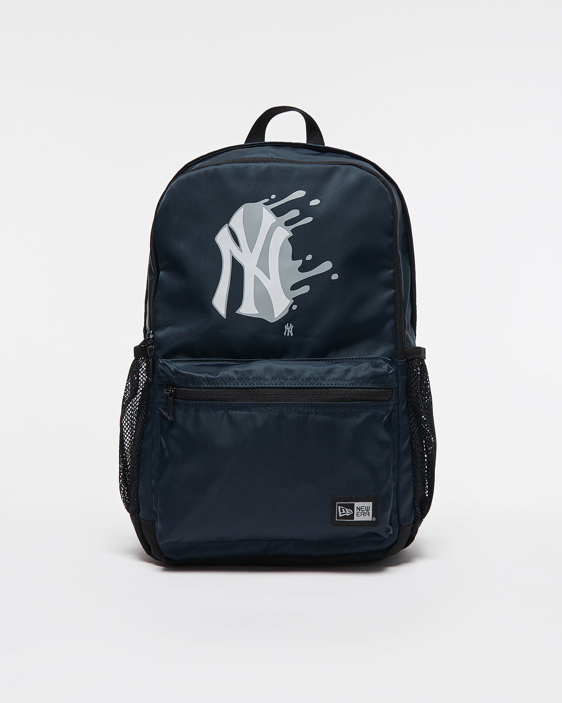 NY Splash Ink Logo Printed  Blue Backpack 17.90