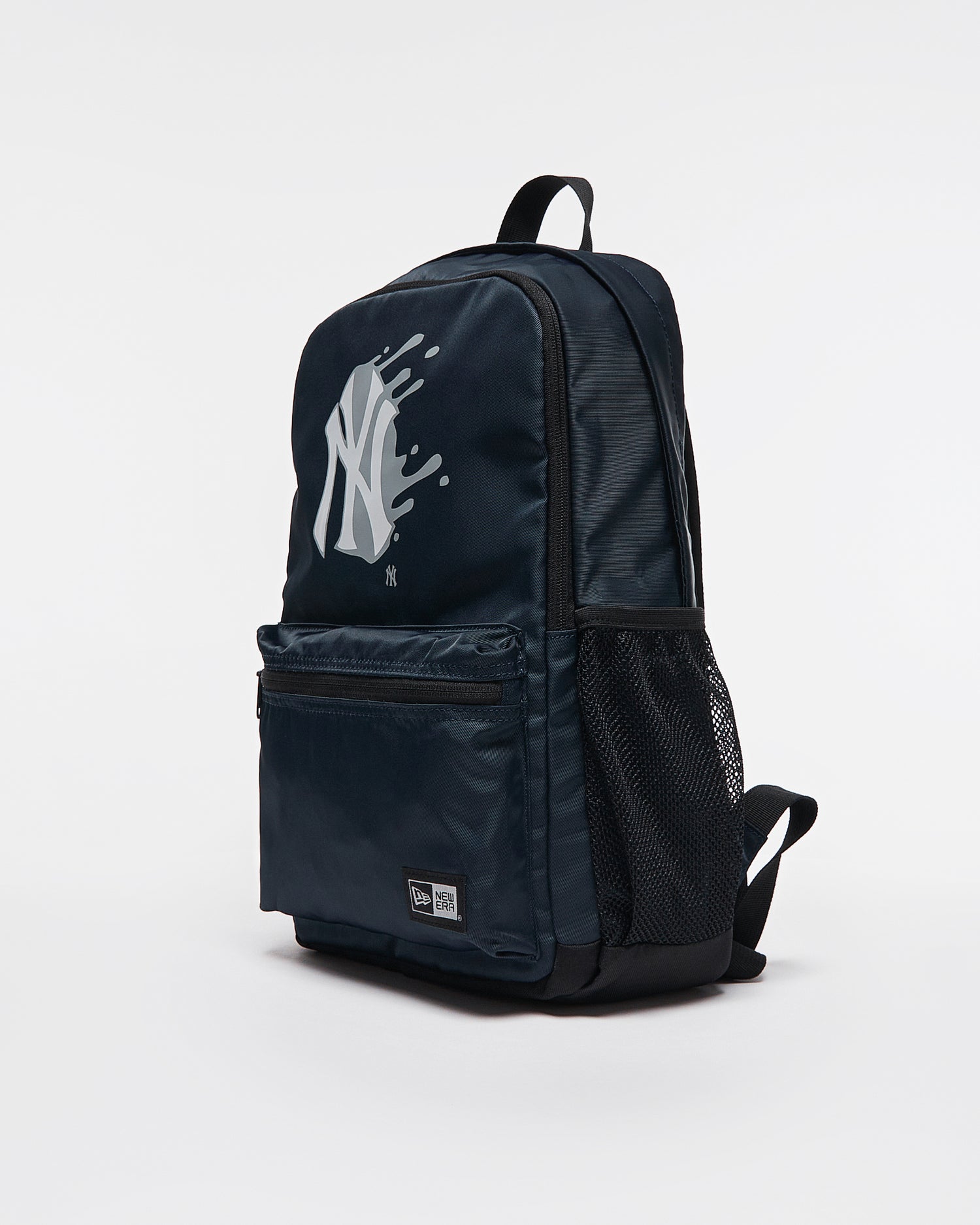 NY Splash Ink Logo Printed  Blue Backpack 17.90