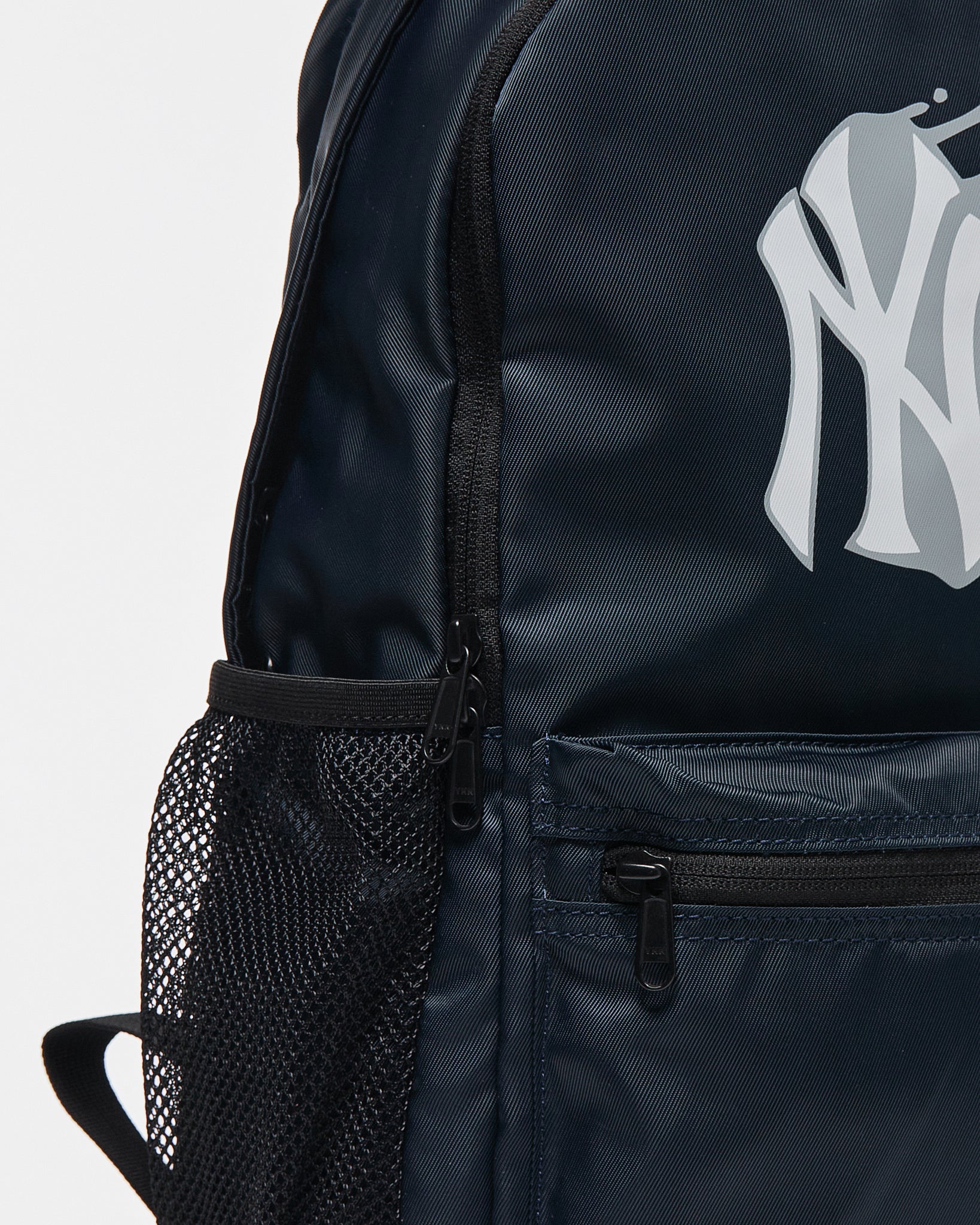 NY Splash Ink Logo Printed  Blue Backpack 17.90