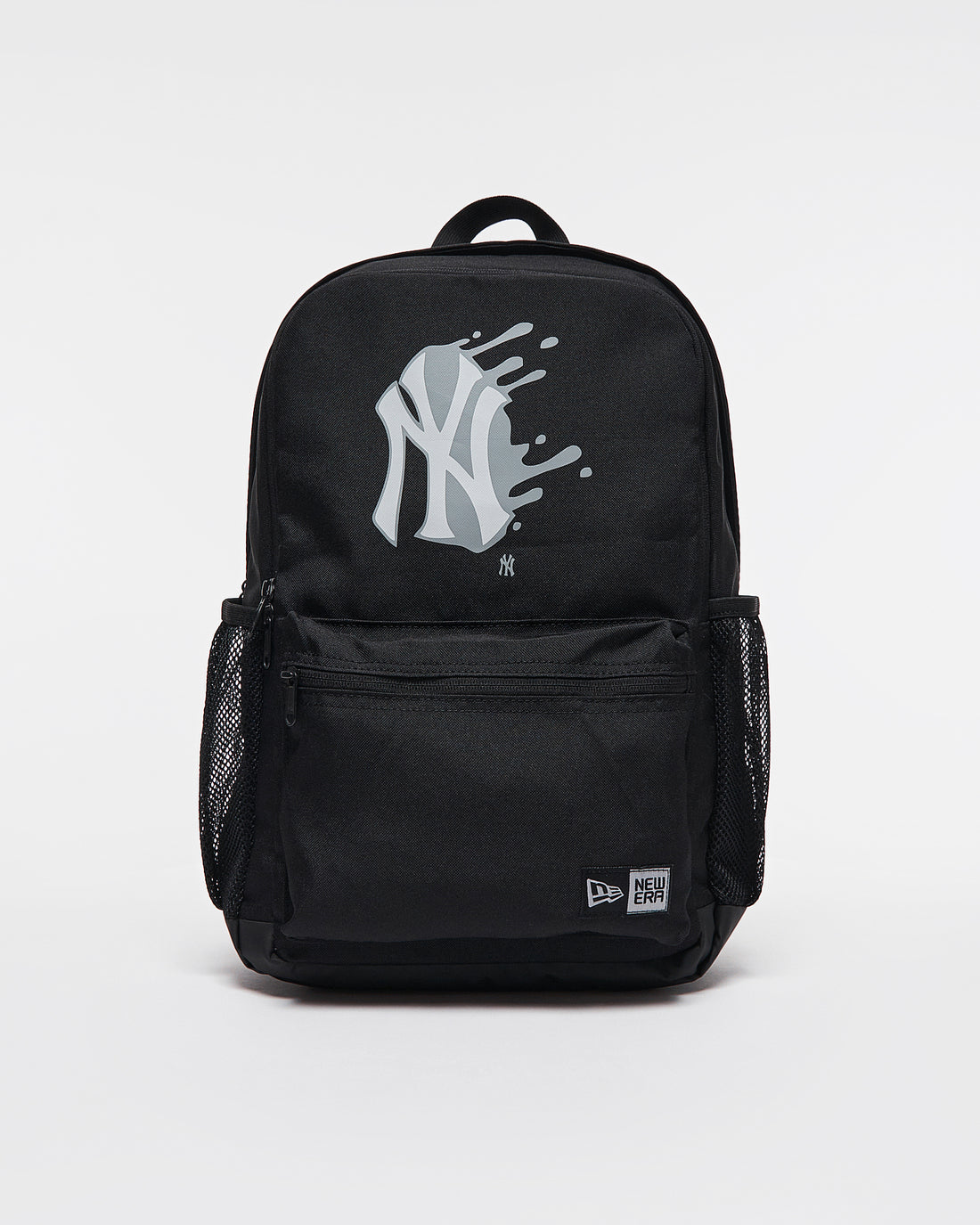NY Splash Ink Logo Printed Black Backpack 17.90