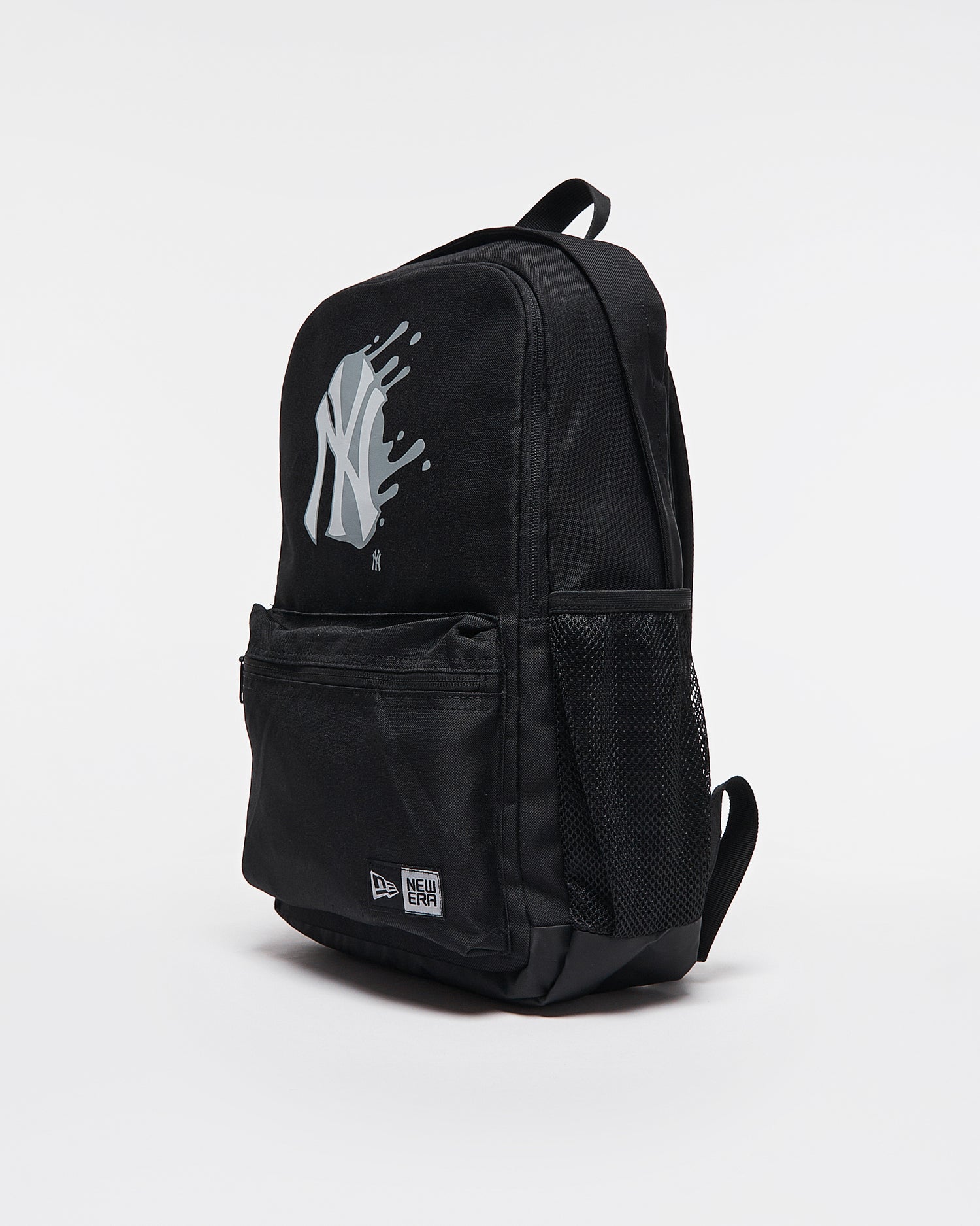 NY Splash Ink Logo Printed  Black Backpack 17.90