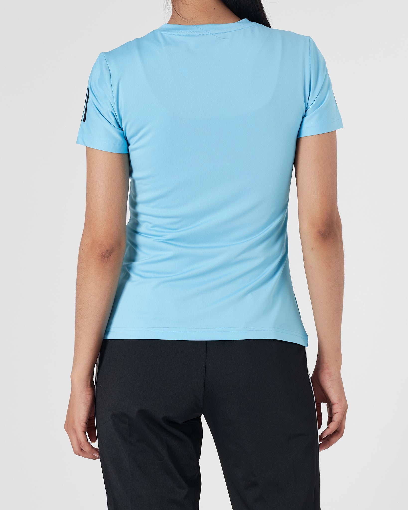 ADI V Neck Lady Light Blue T-Shirt 12.90