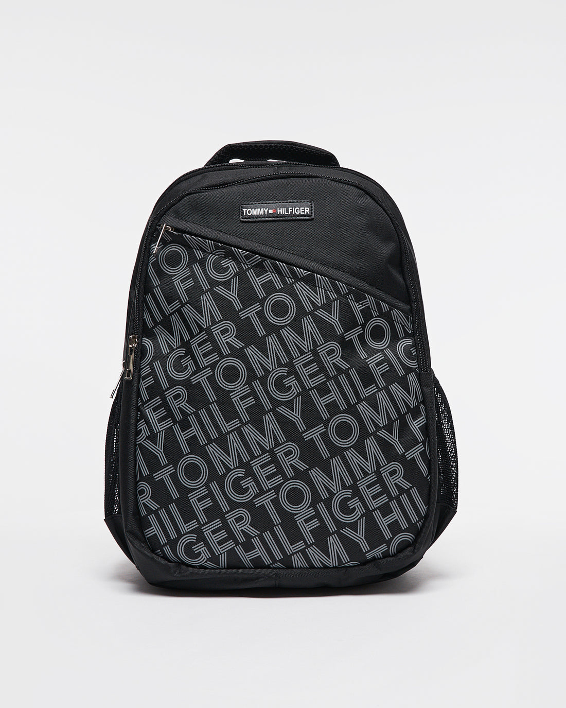 TH Logo Over Printed Black Backpack 20.90