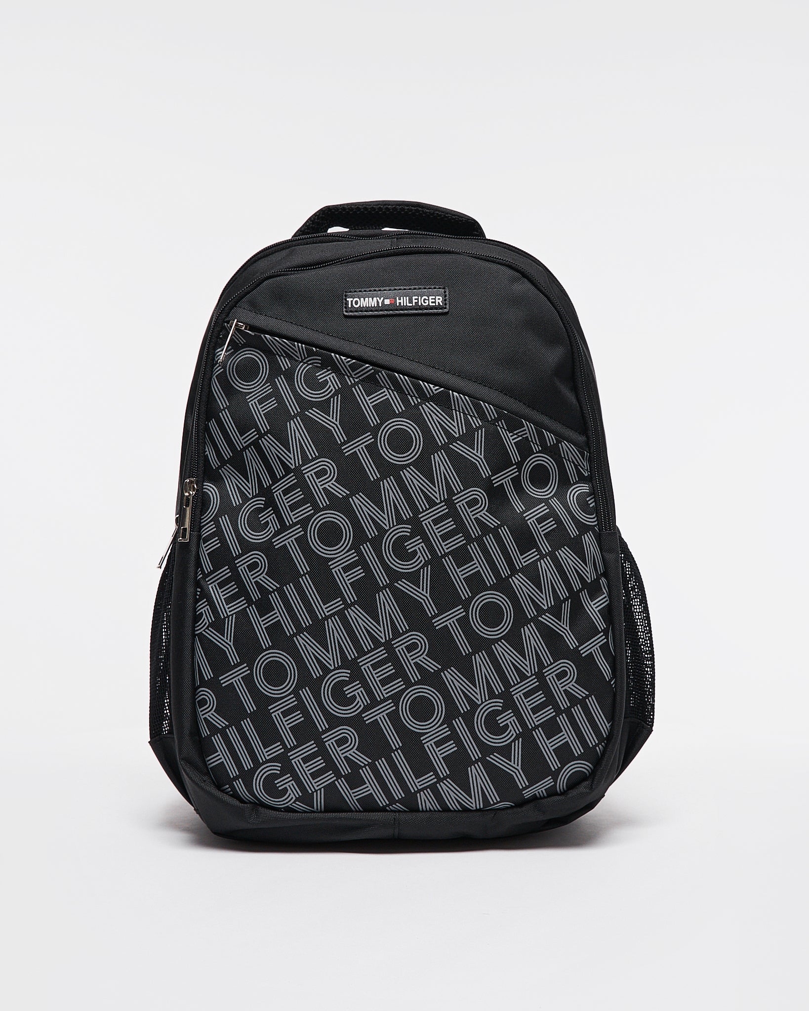 TH Logo Over Printed Black Backpack 20.90