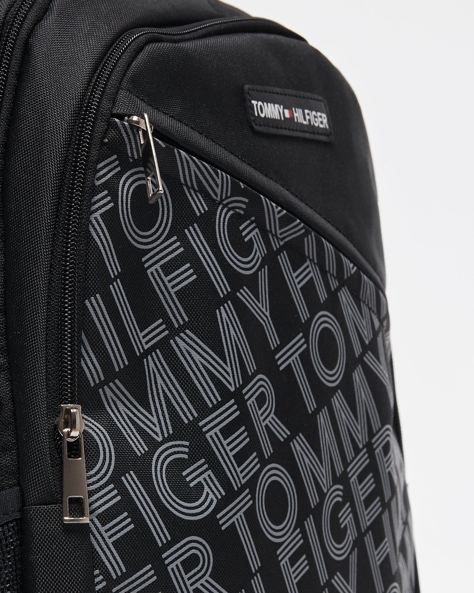 TH Logo Over Printed Black Backpack 20.90