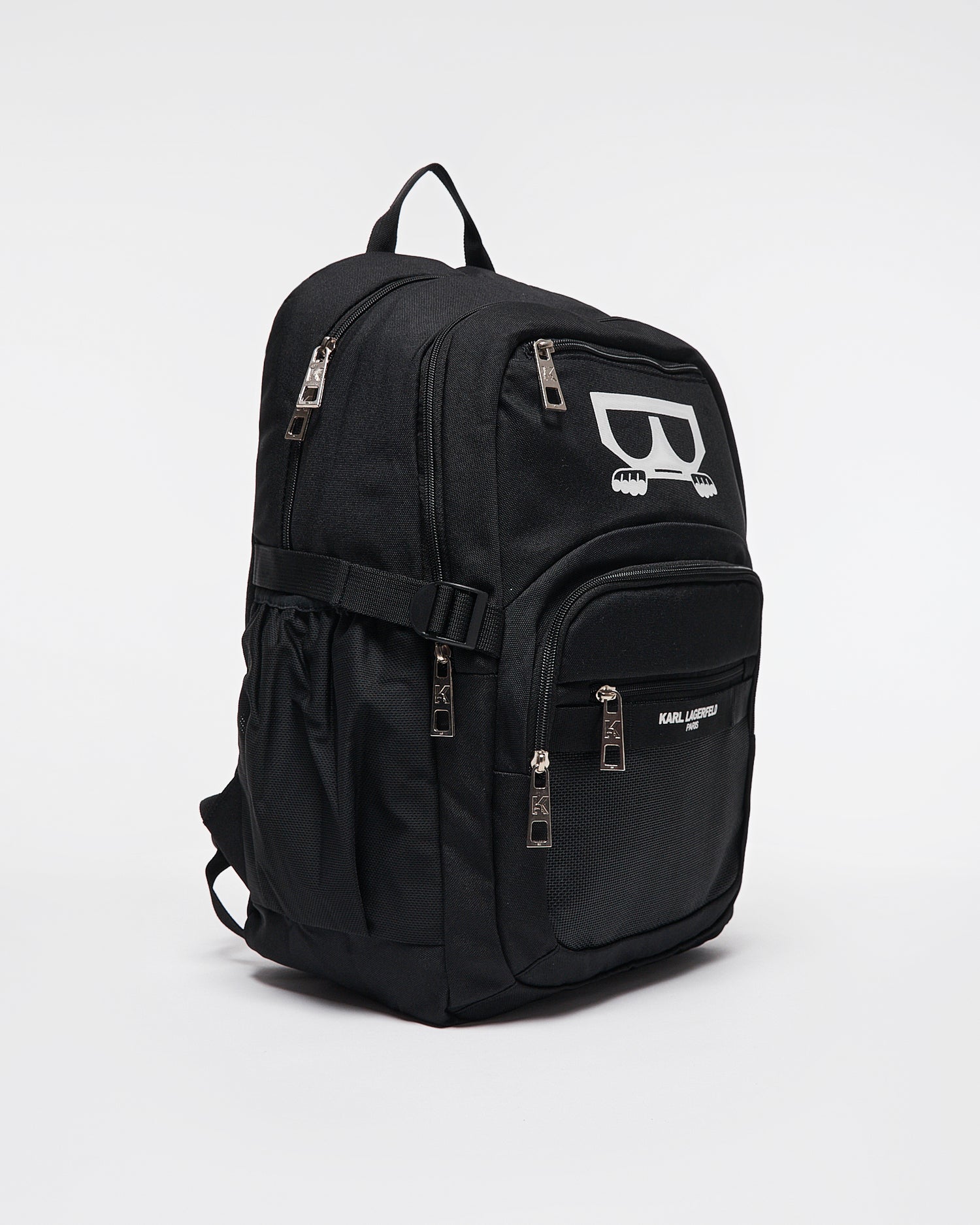 KAR Logo Printed Black Backpack 22.90