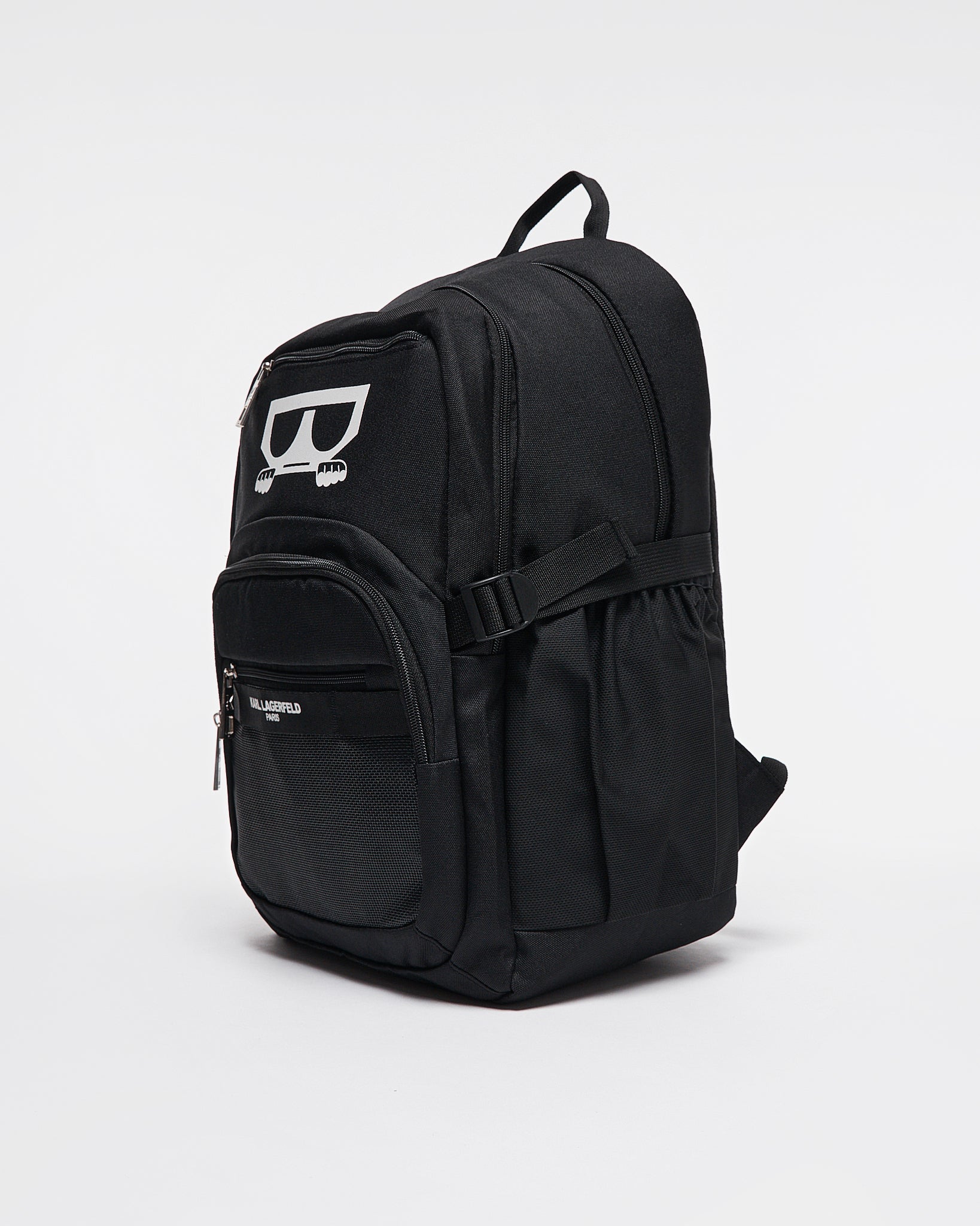 KAR Logo Printed Black Backpack 22.90