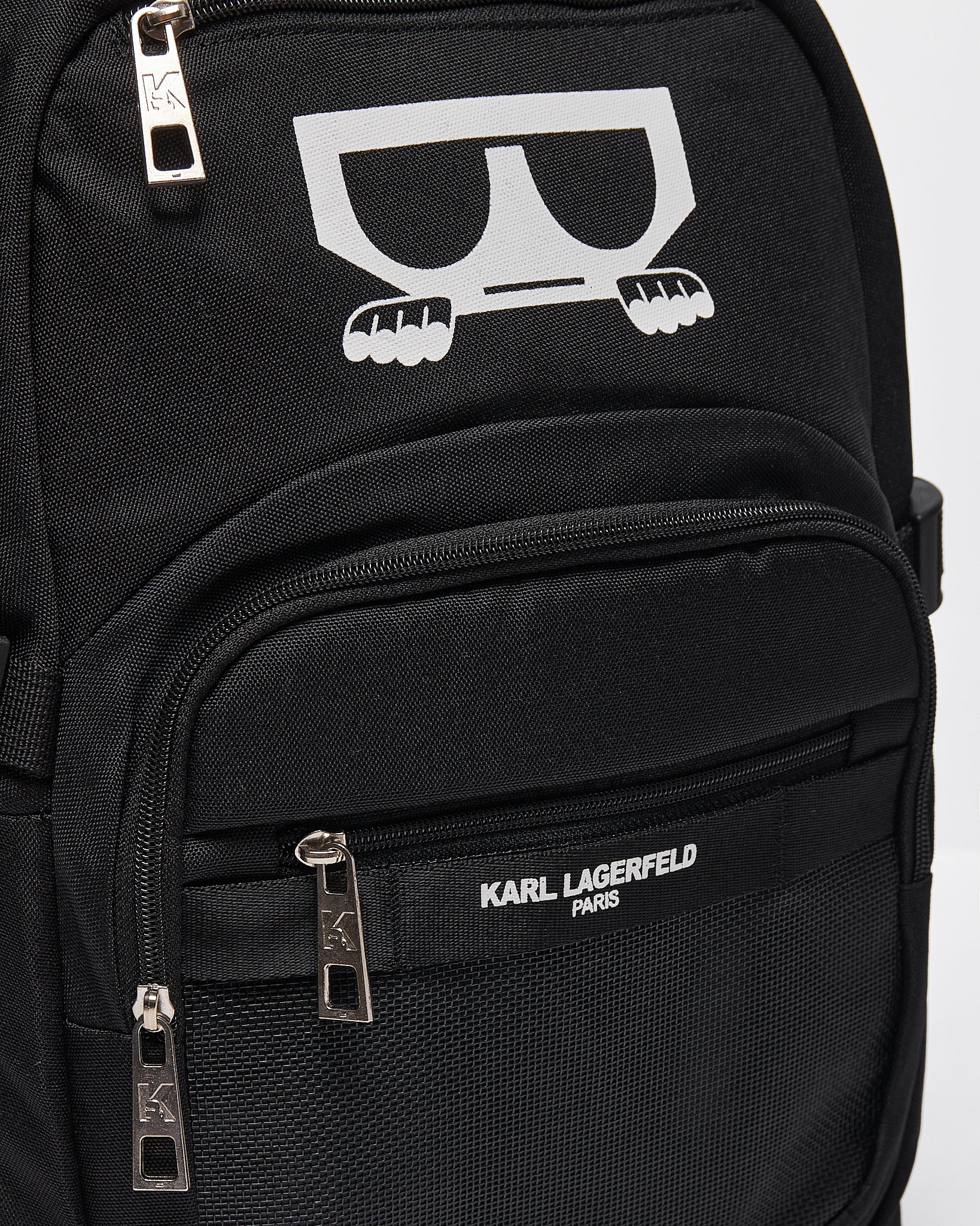 KAR Logo Printed Black Backpack 22.90