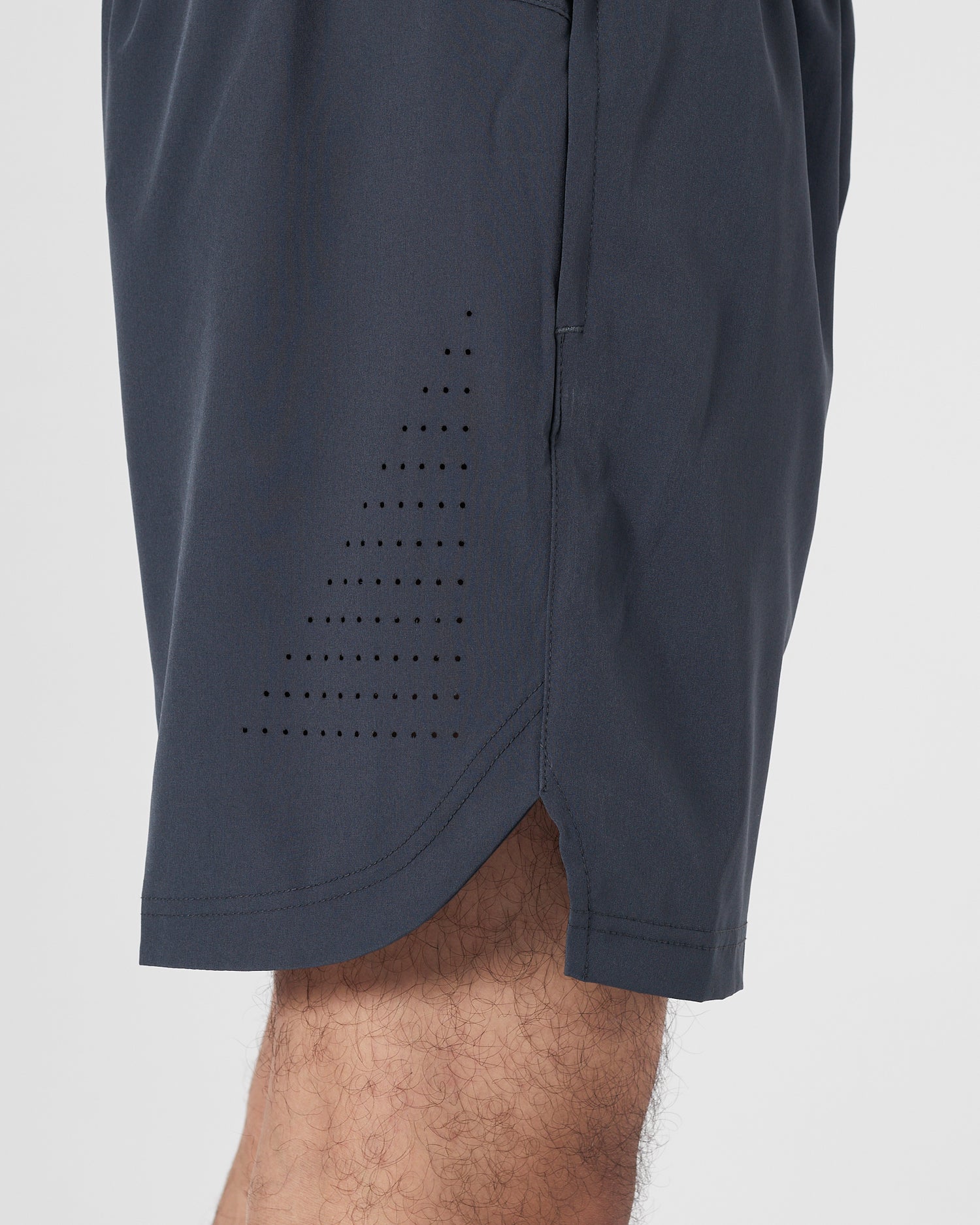 UA Logo Vertical Men Dark Grey Track Shorts 13.90