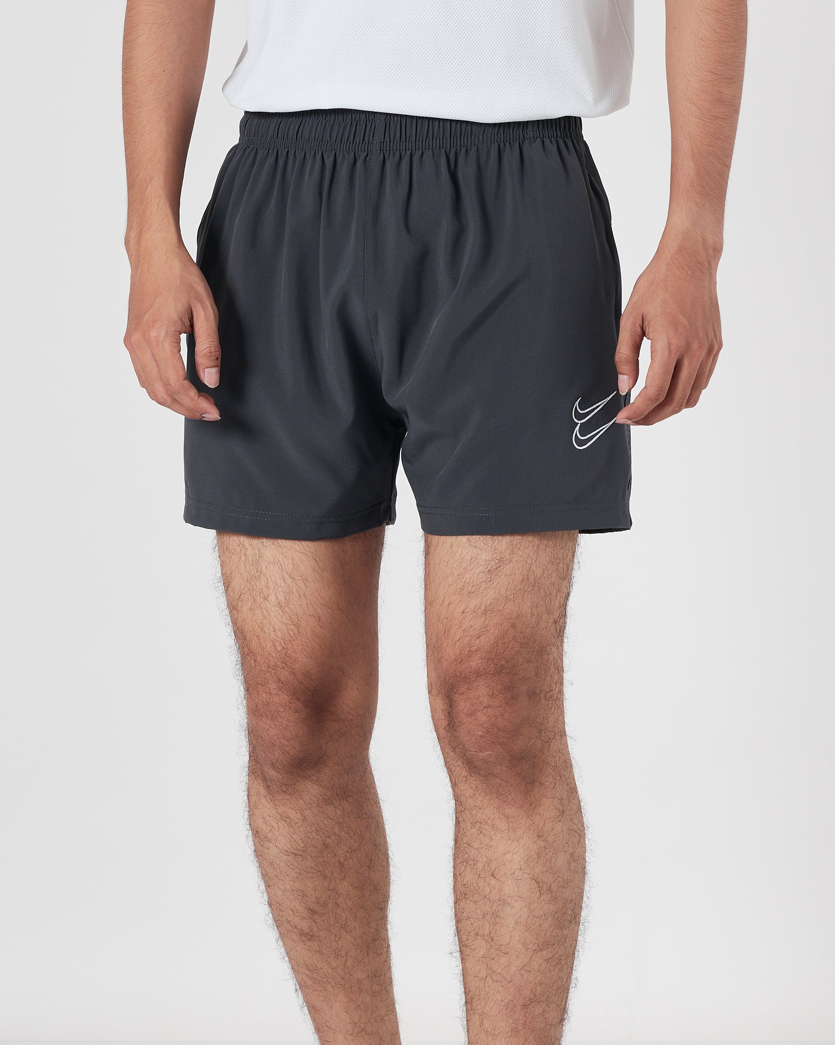 NIK Double Swooh Men Grey Track Shorts 13.90