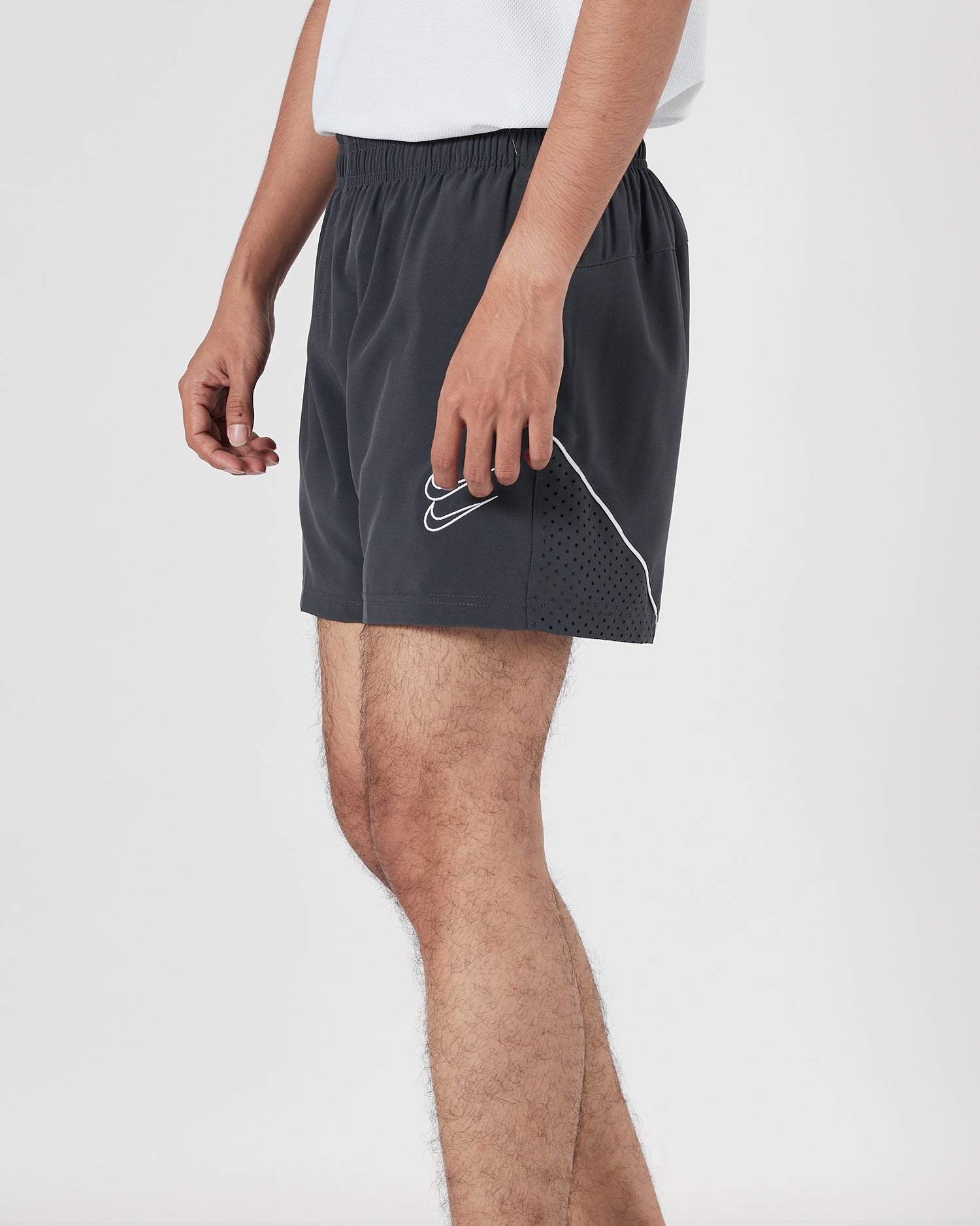 NIK Double Swooh Men Grey Track Shorts 13.90