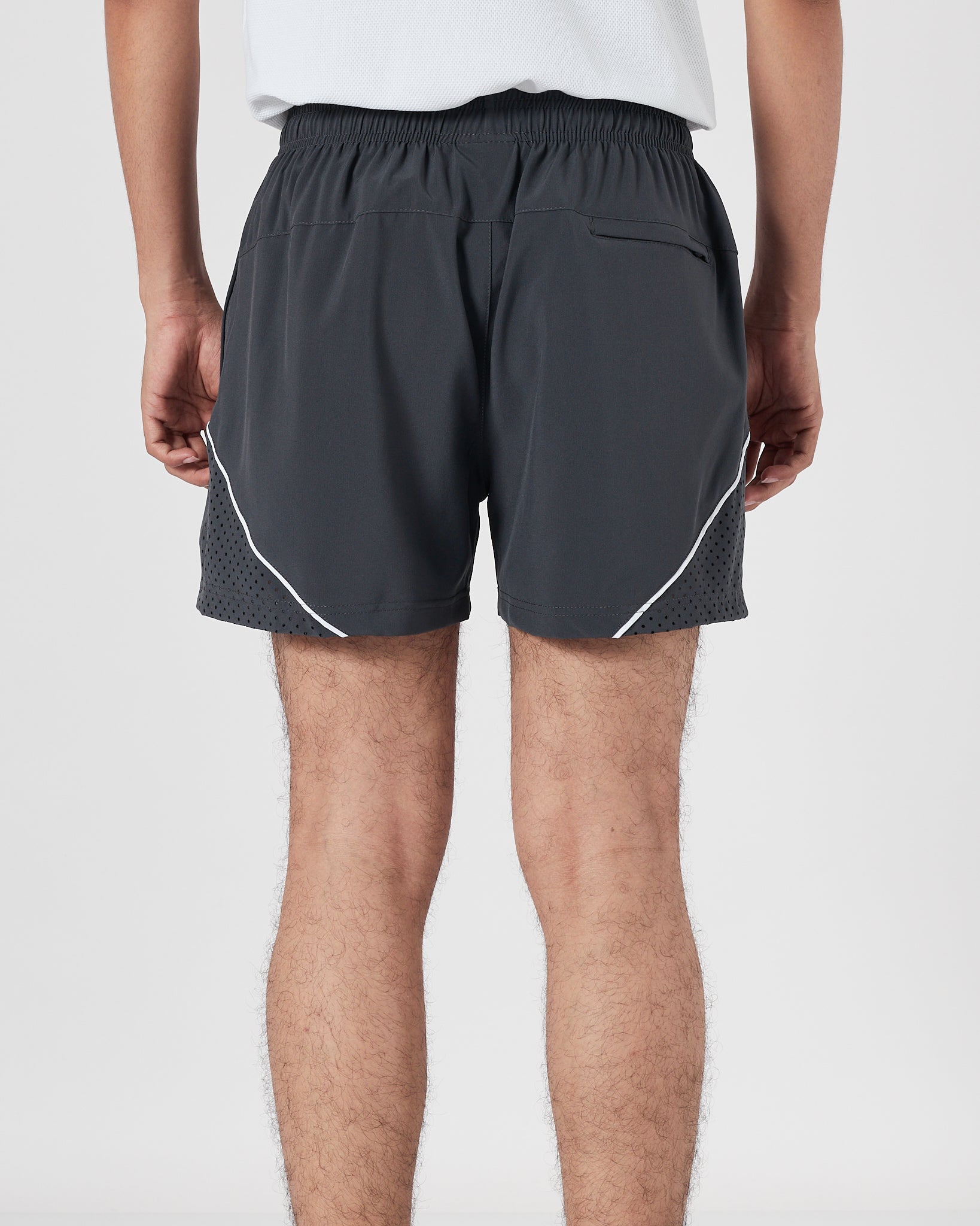 NIK Double Swooh Men Grey Track Shorts 13.90