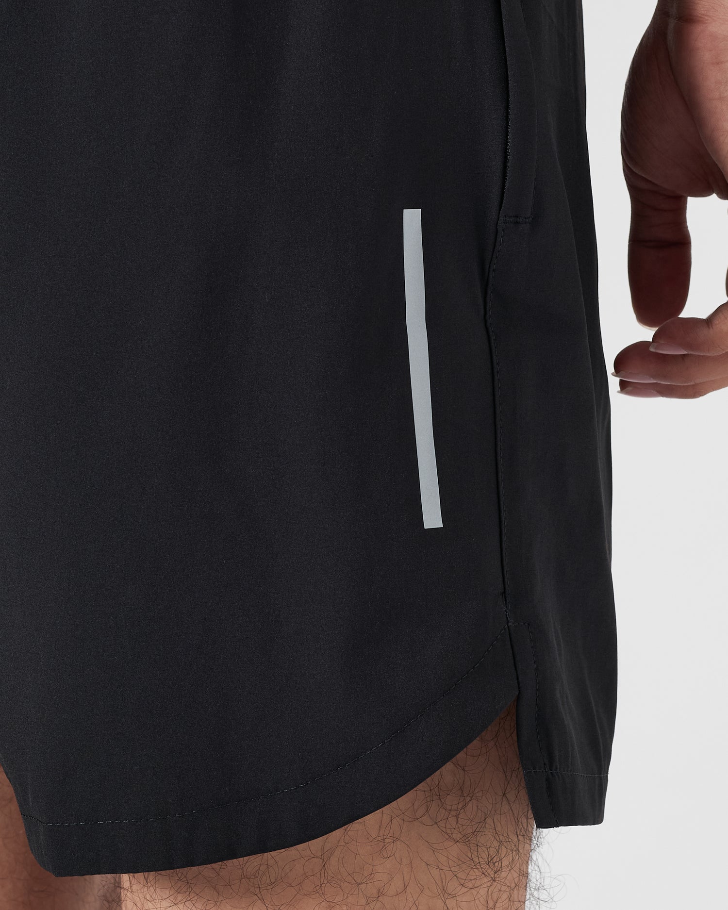 NIK Light Weight Men Black Track Shorts 13.90