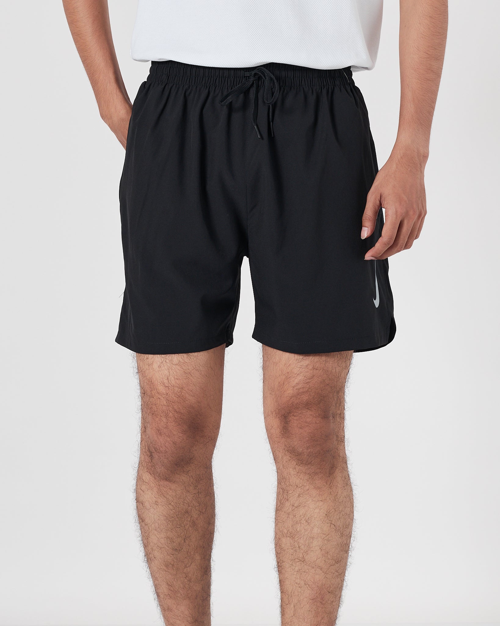 NIK Light Weight Men Black Track Shorts 13.90