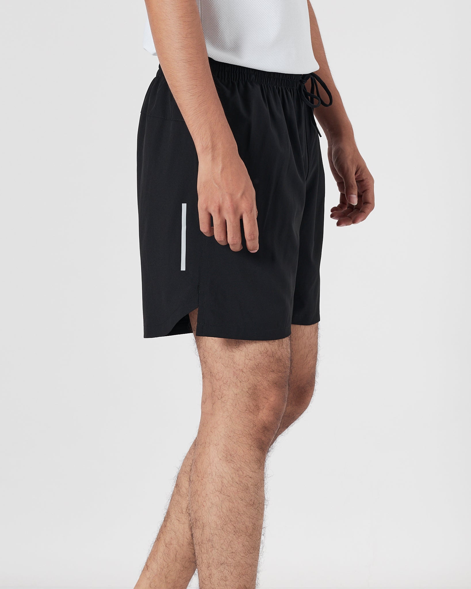 NIK Light Weight Men Black Track Shorts 13.90