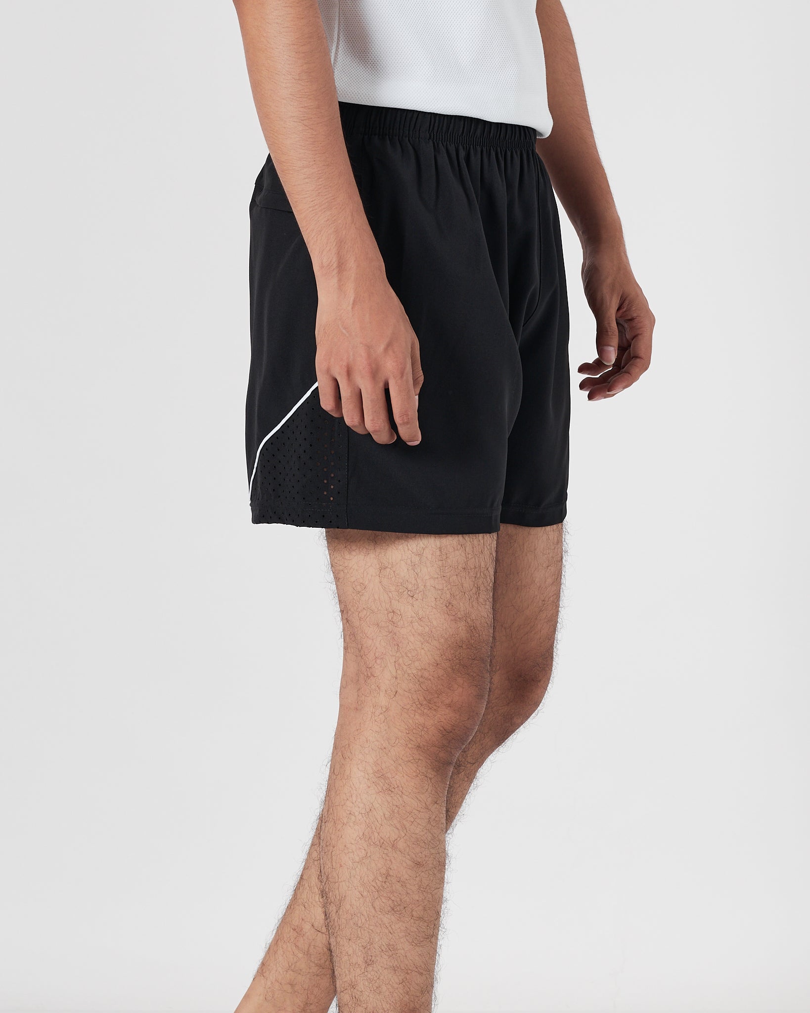 NIK Double Swooh Men Black Track Shorts 13.90