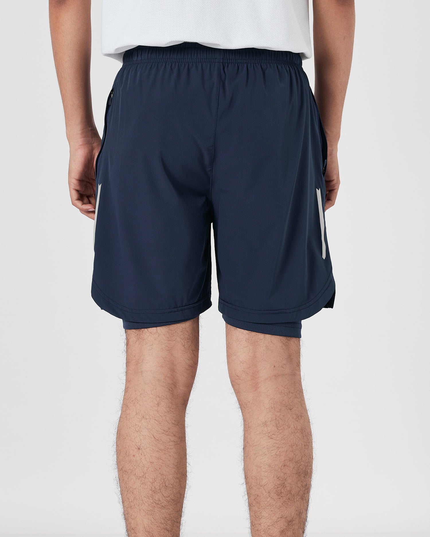 ADI 2in1 Men Blue Track Shorts 14.50