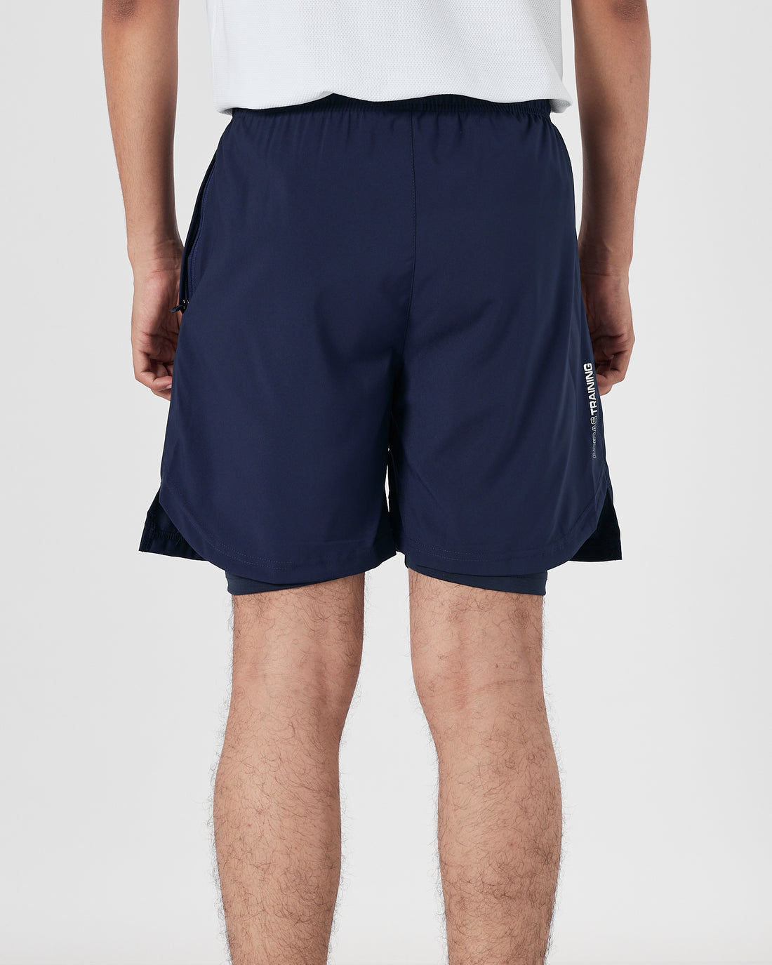 ADI Training Men Blue Track Shorts 12.90