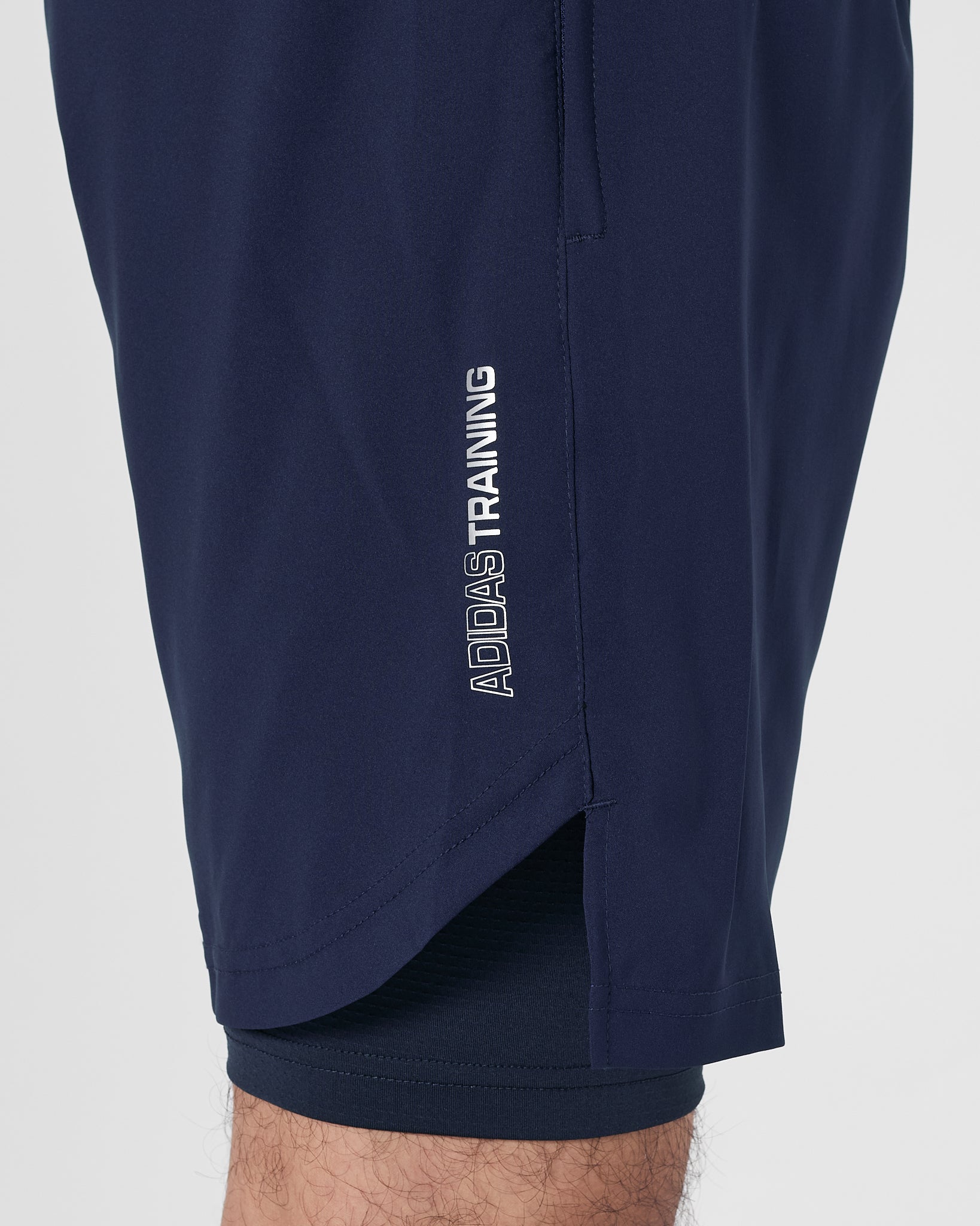 ADI Training Men Blue Track Shorts 12.90