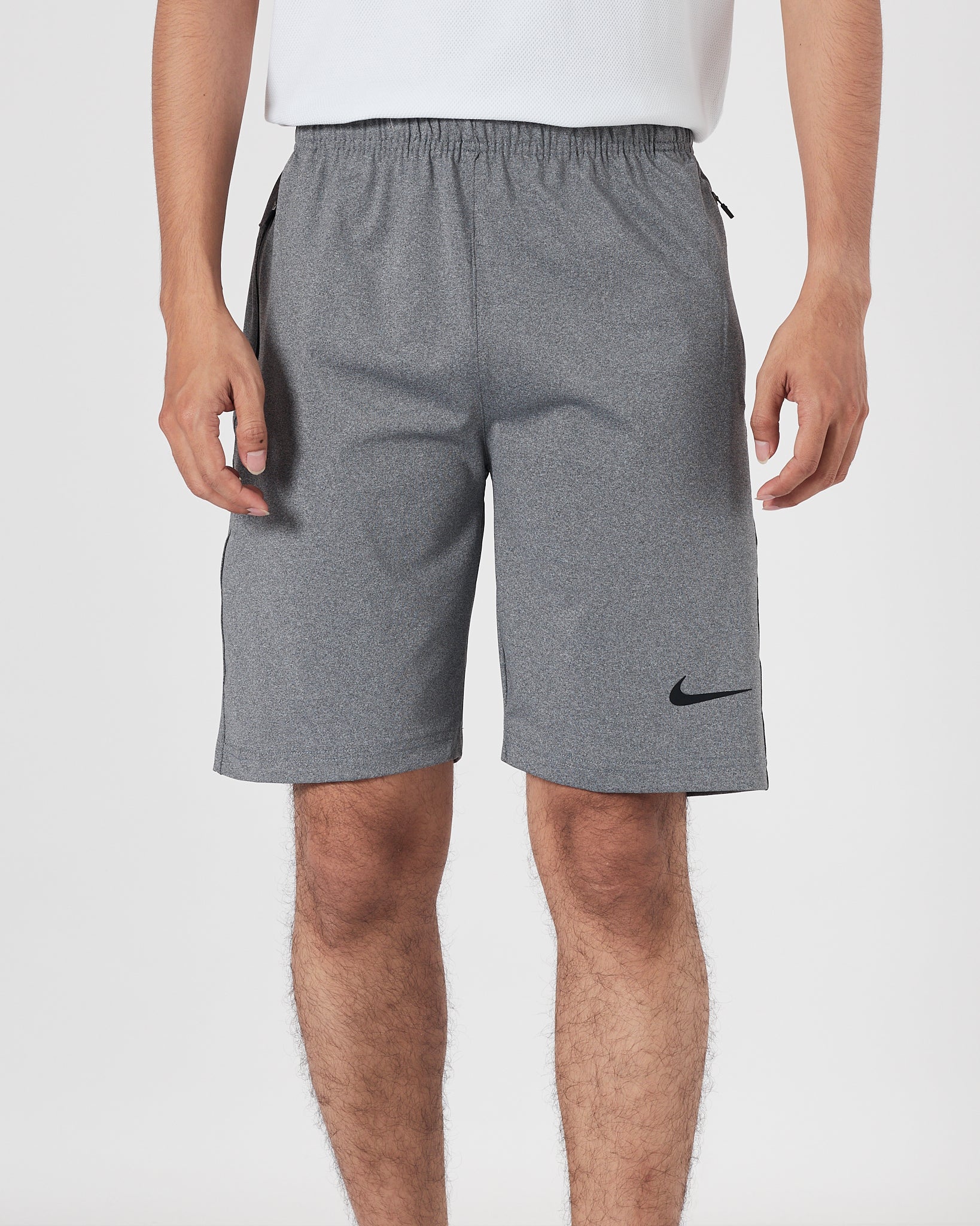 NIK AIR Men Grey Track Shorts 13.90