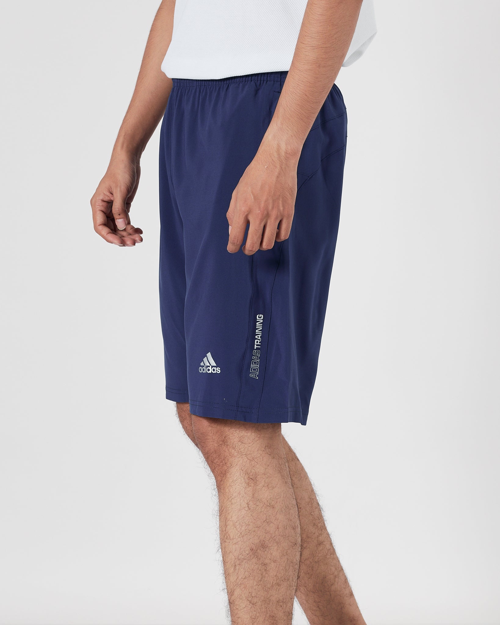 ADI Training Men Blue Track Shorts 12.90