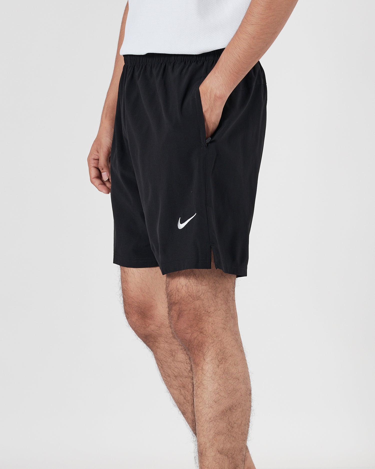 NIK Light Weight Men Black Track Shorts 13.90