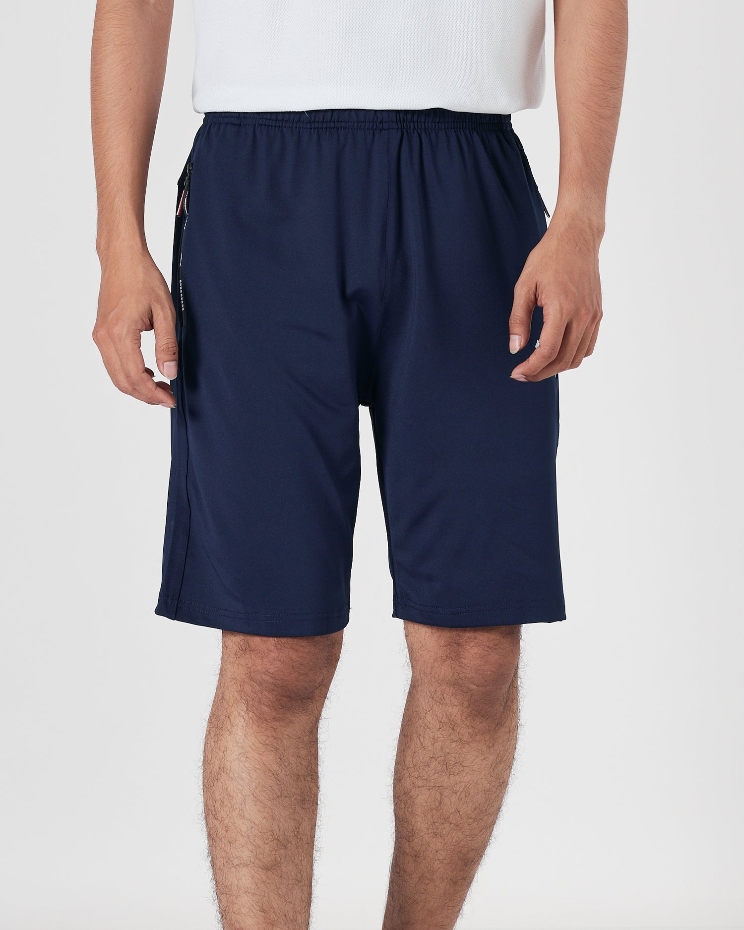 PUM Logo Embroidered Men Blue Track Shorts 12.90