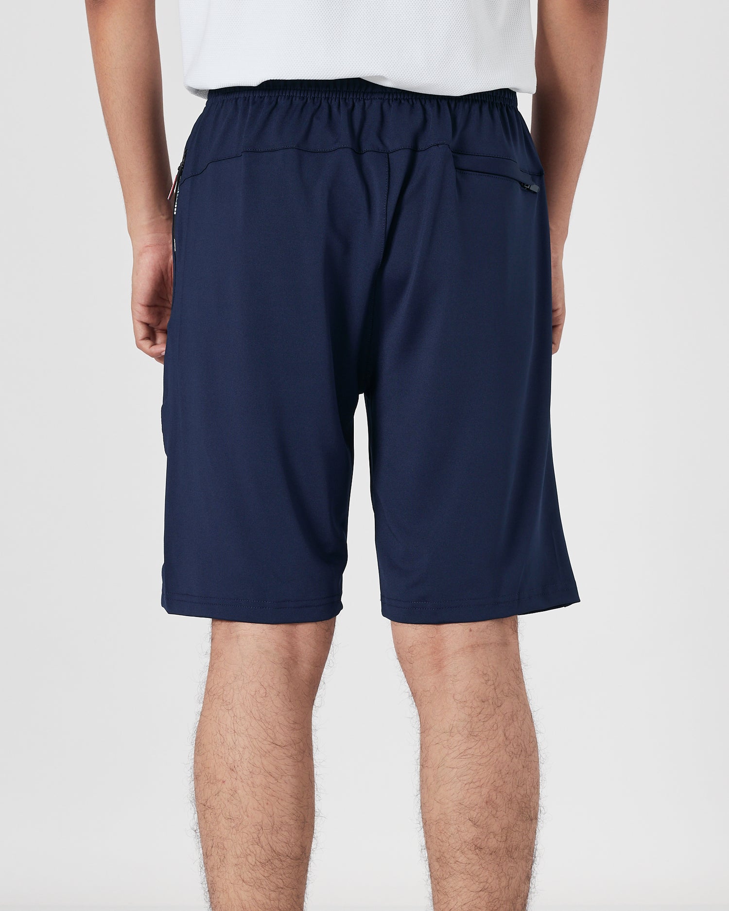 PUM Logo Embroidered Men Blue Track Shorts 12.90