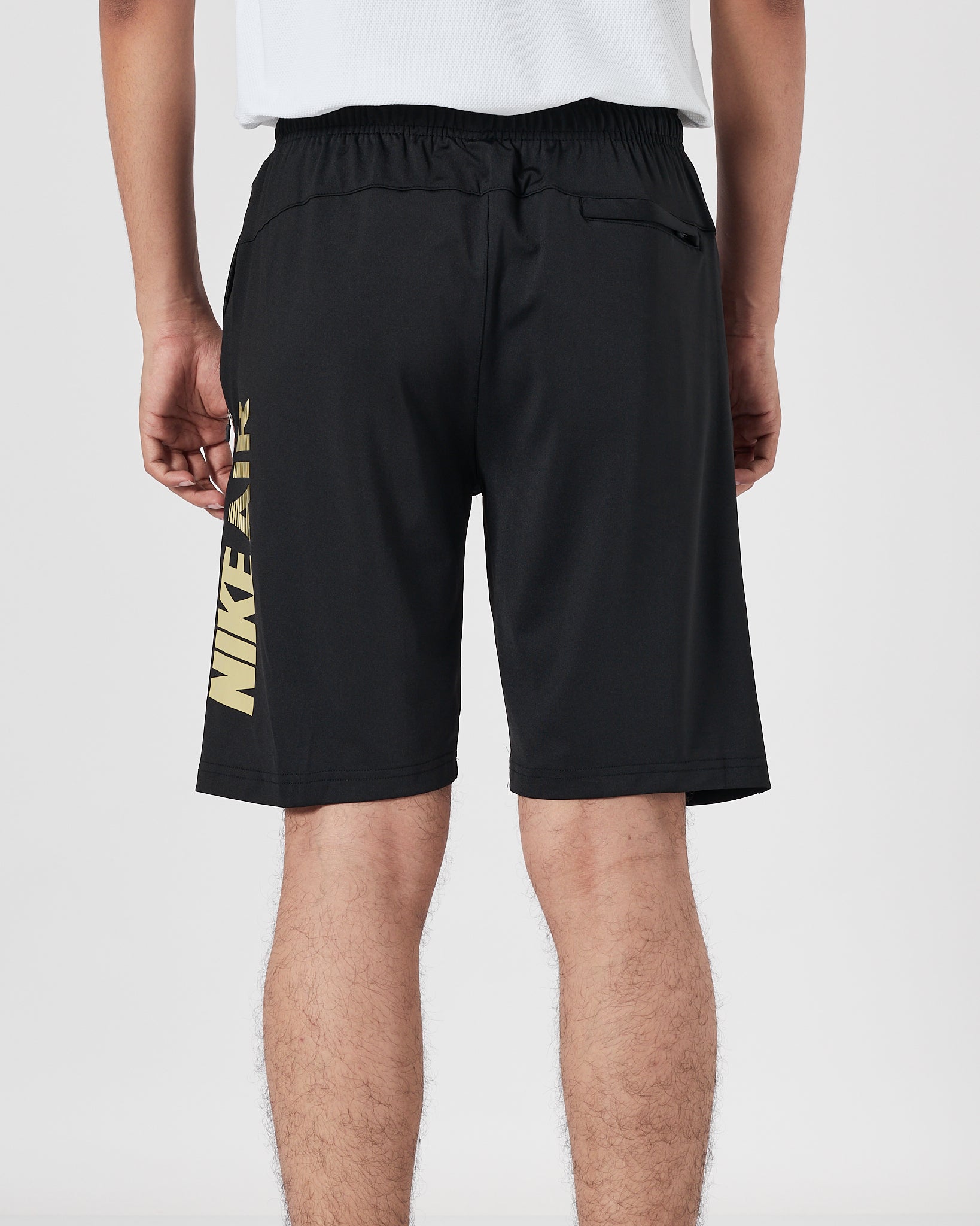 NIK AIR Men Gold Black Track Shorts 13.90