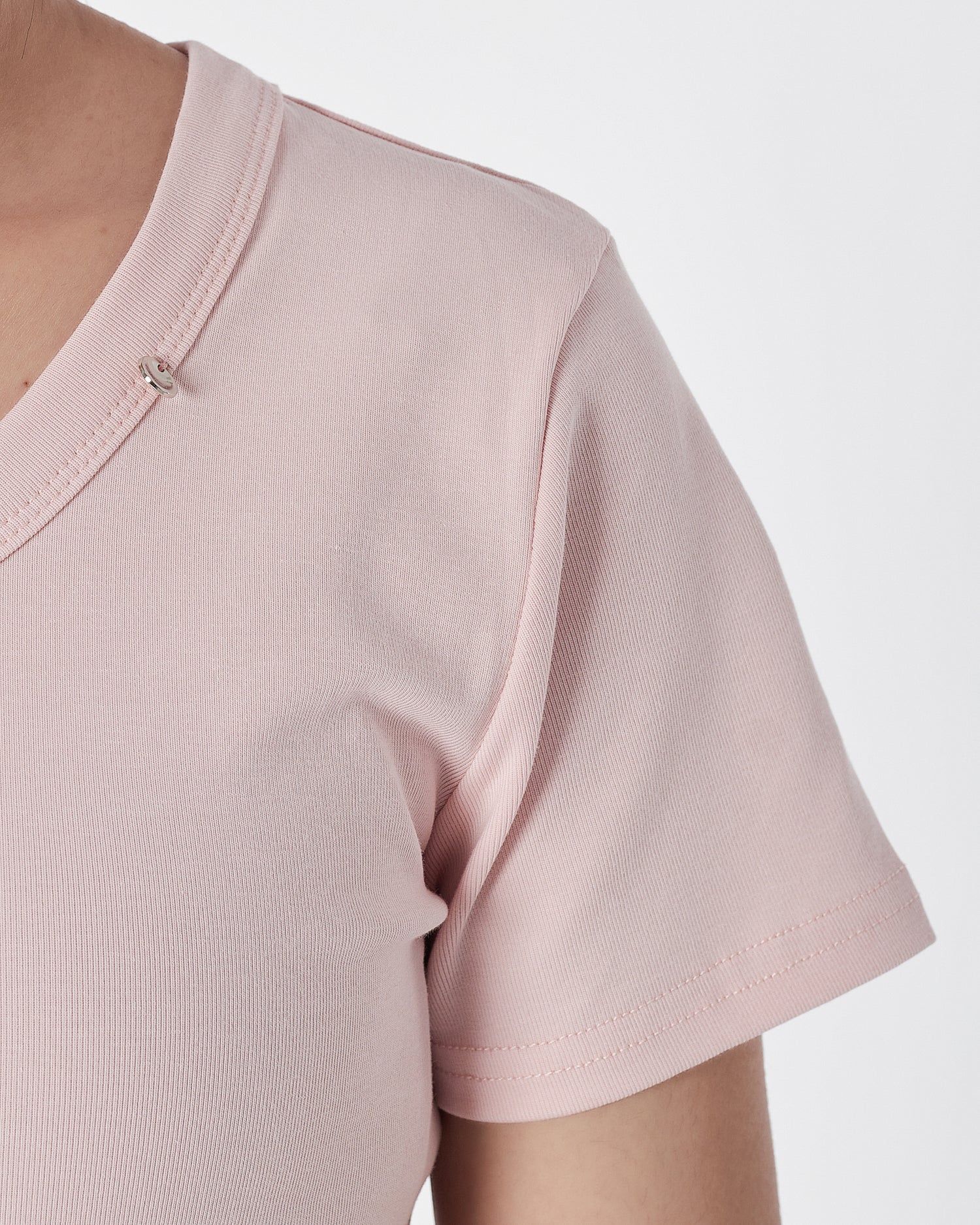 Light Pink Lady T-Shirt Crop Top 10.90